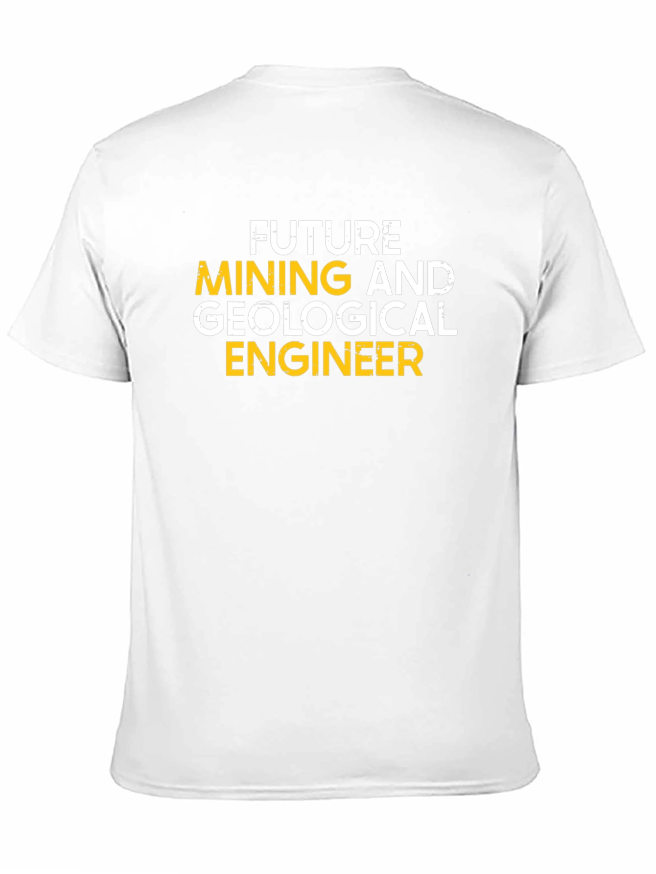 Future Mining Engineer T-Shirt - Black Cotton