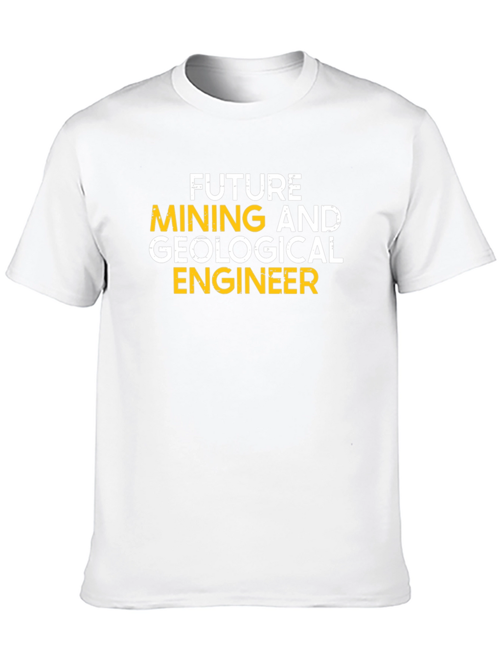 Future Mining Engineer T-Shirt - Black Cotton