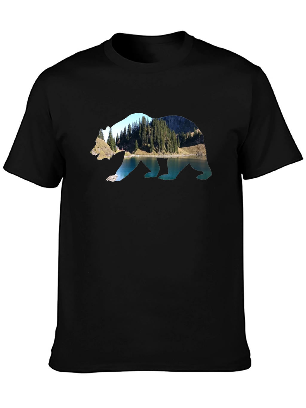 Bear Mountain Graphic Tee - Nature Inspired Design