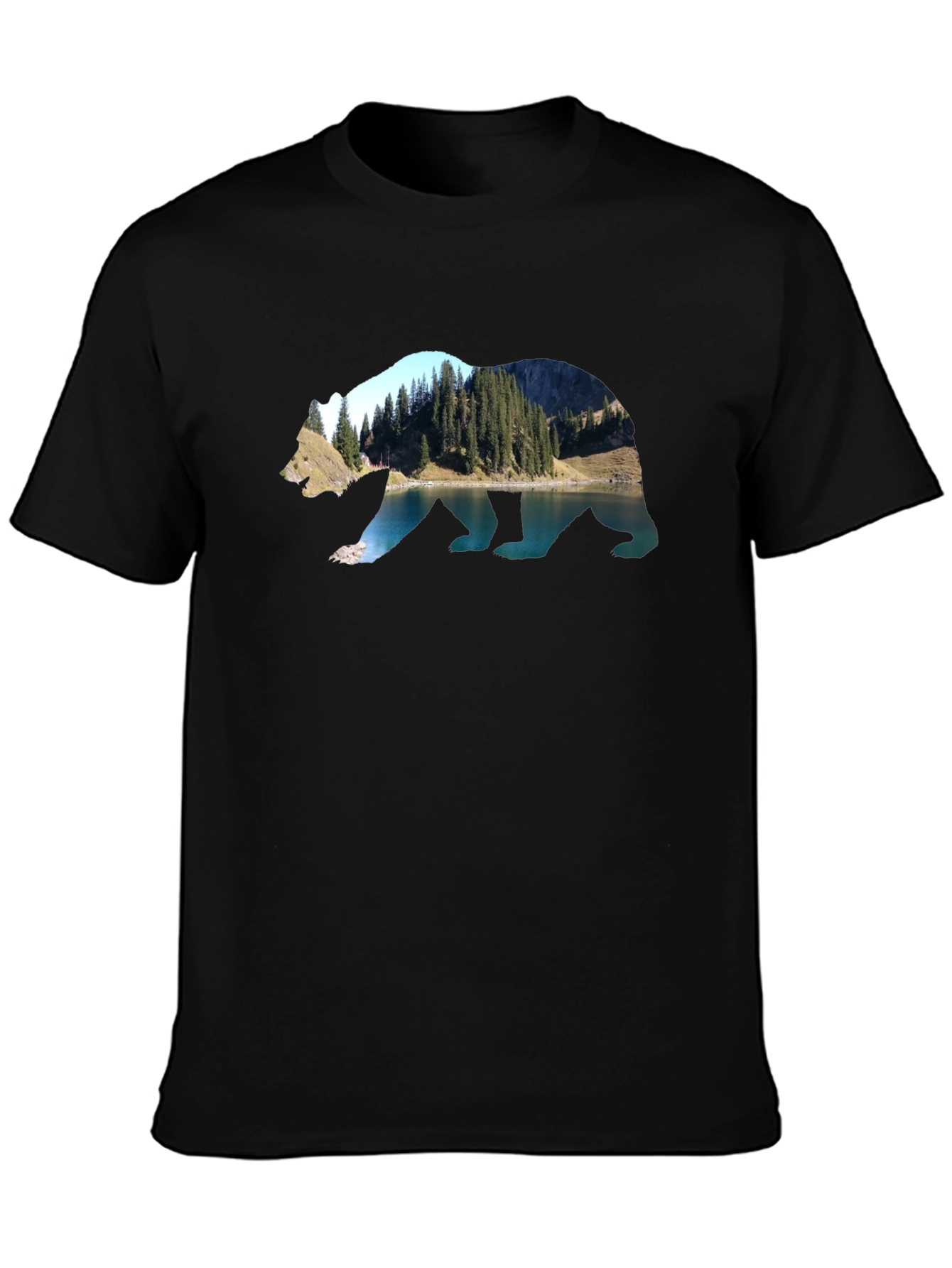 Bear Mountain Graphic Tee - Nature Inspired Design