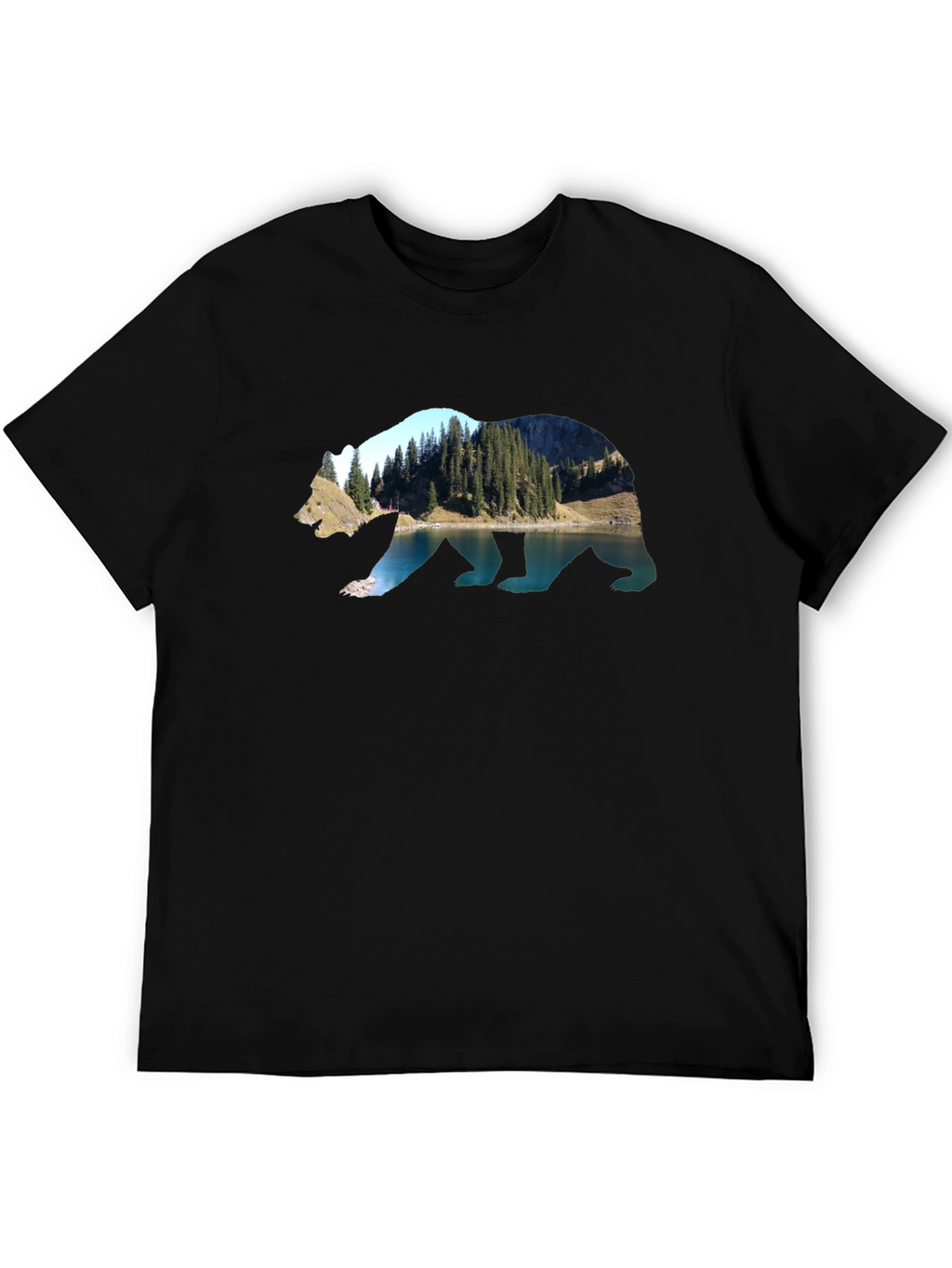 Bear Mountain Graphic Tee - Nature Inspired Design