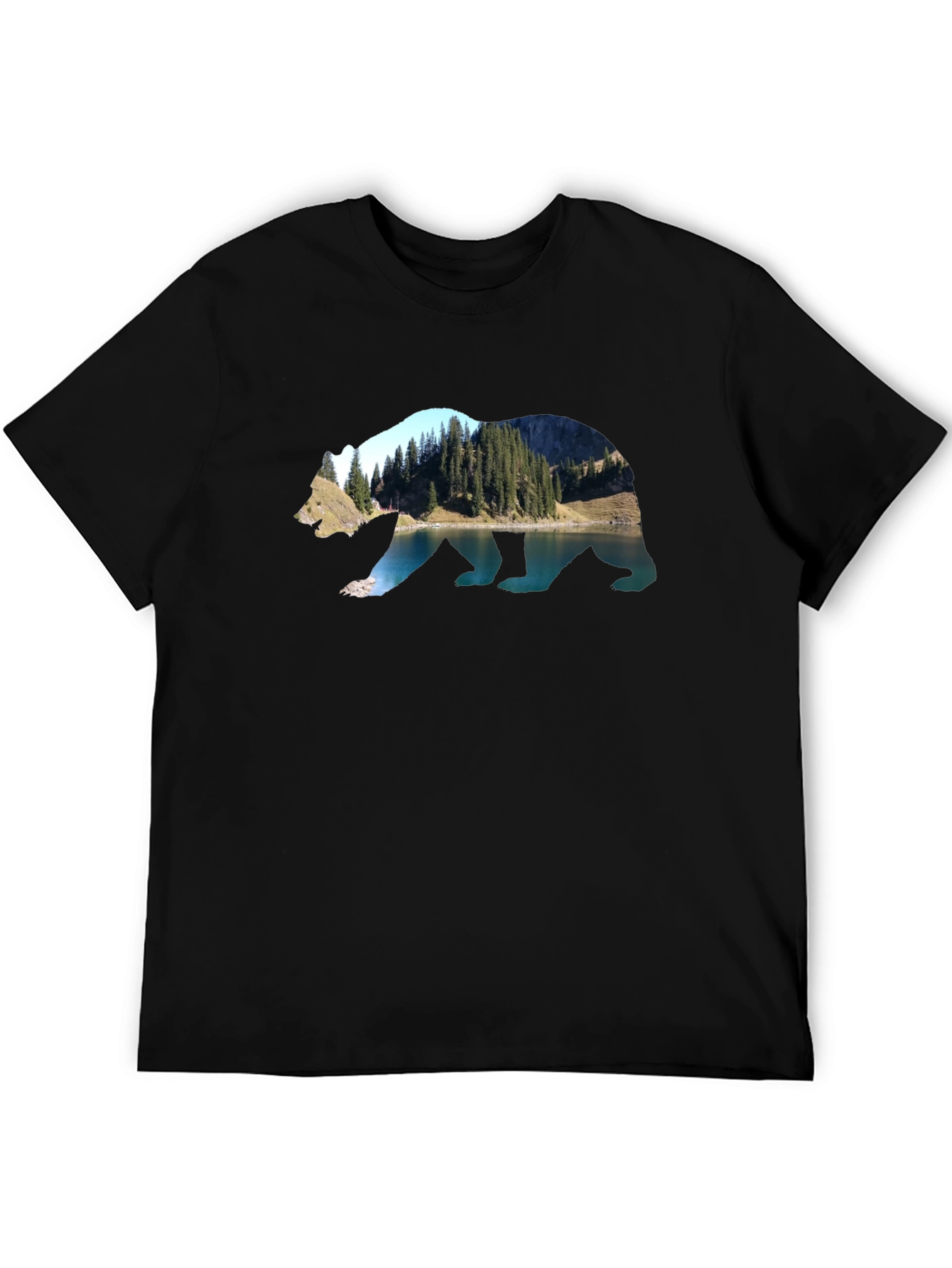 Bear Mountain Graphic Tee - Nature Inspired Design