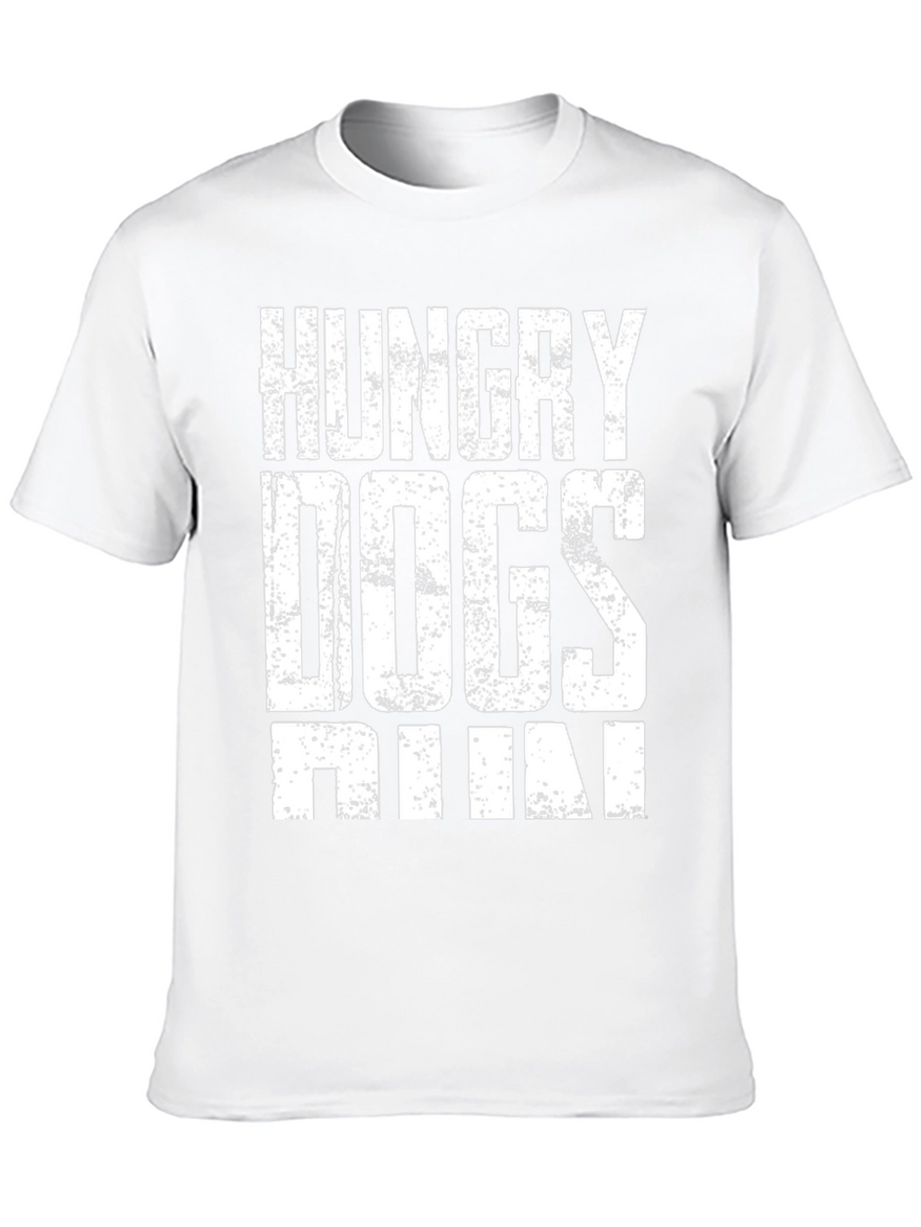 Hungry Dogs Run Graphic T-Shirt
