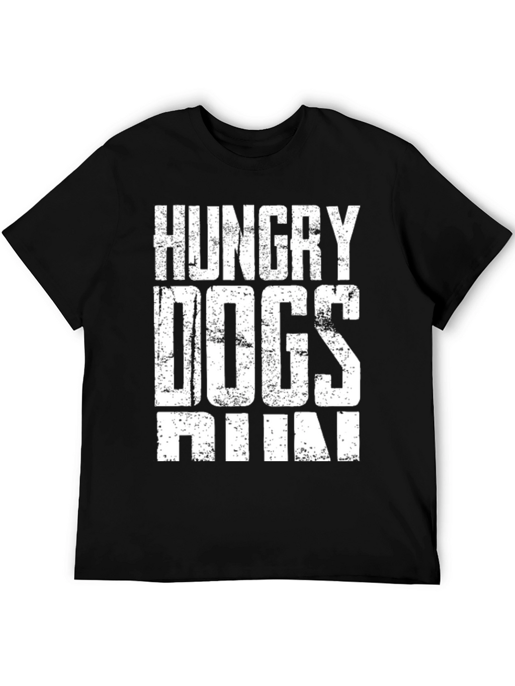 Hungry Dogs Run Graphic T-Shirt
