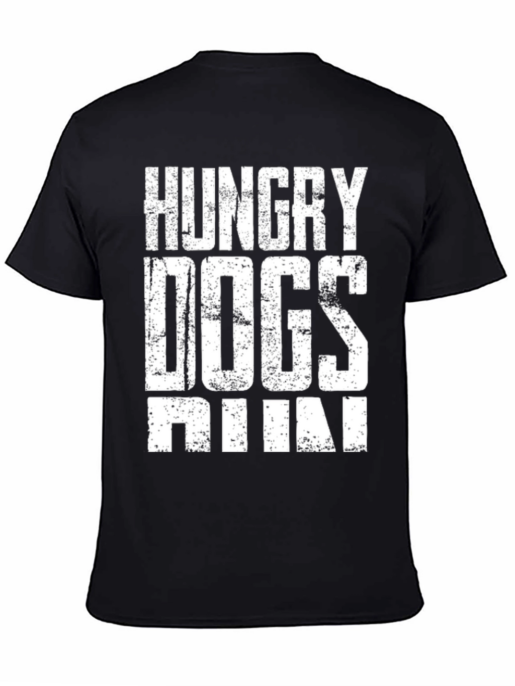 Hungry Dogs Run Graphic T-Shirt