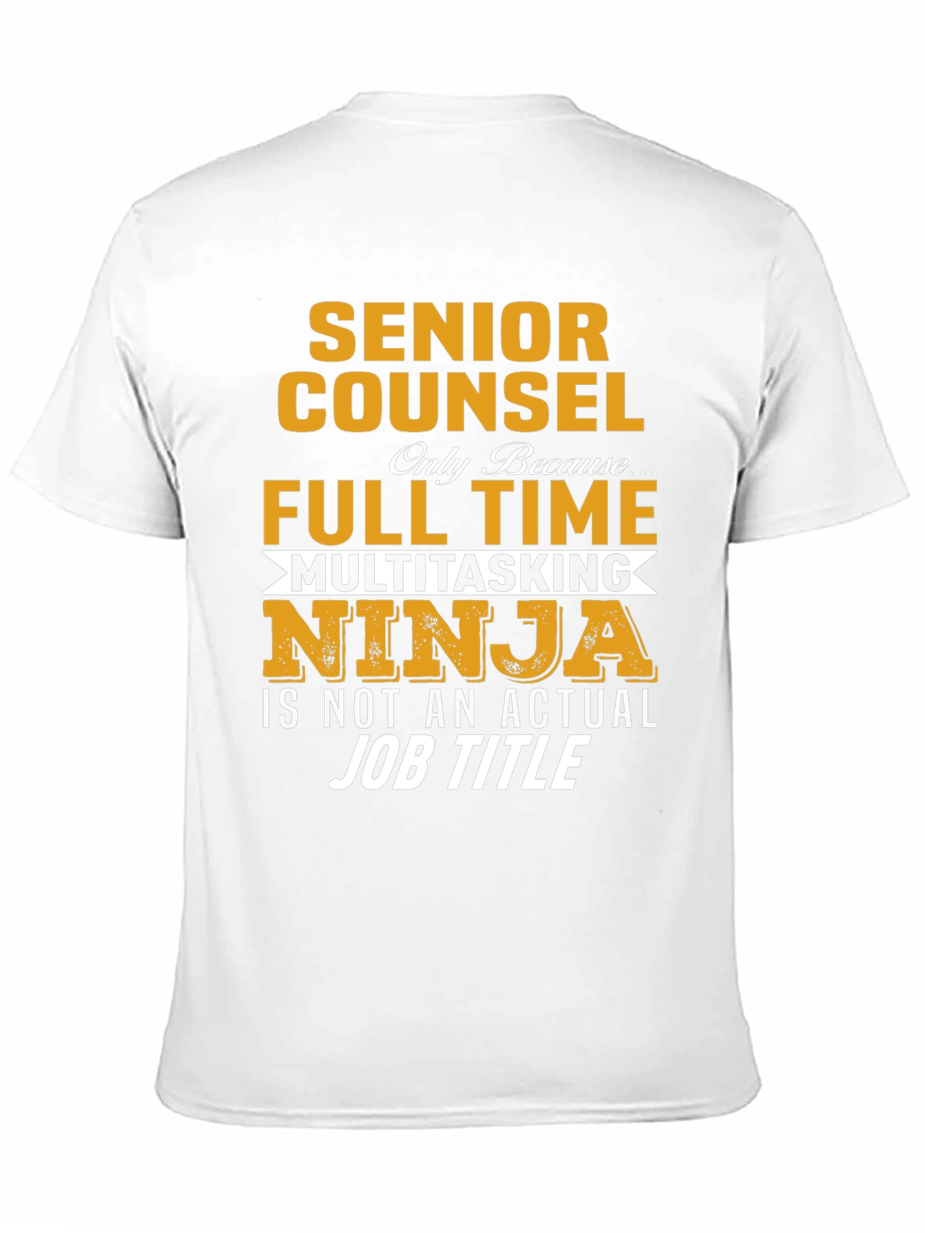 Senior Counsel Multitasking Ninja T-Shirt