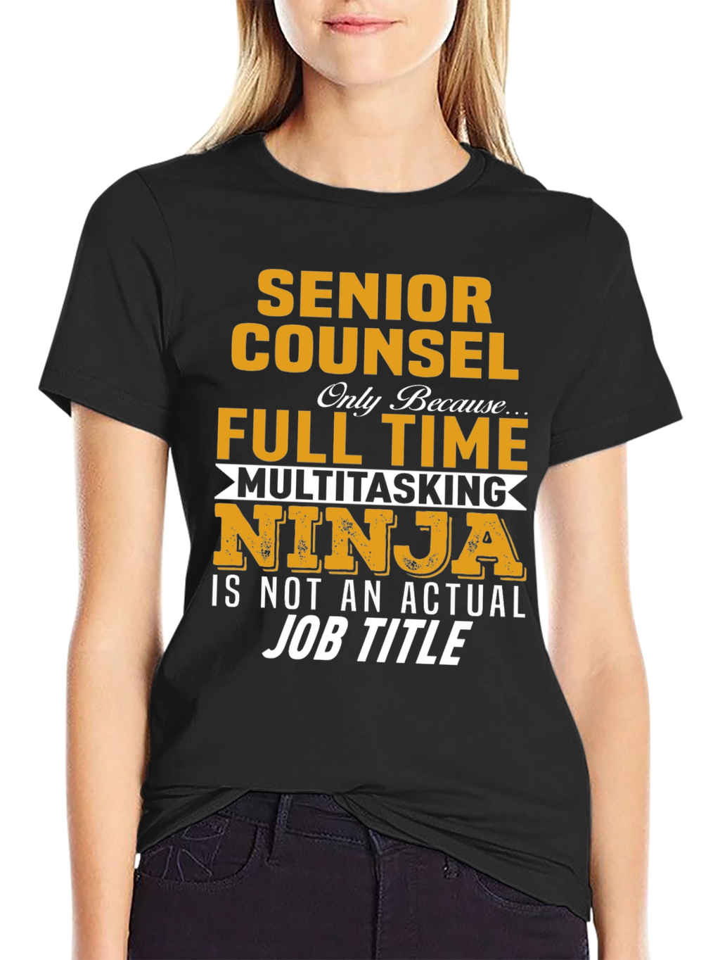 Senior Counsel Multitasking Ninja T-Shirt
