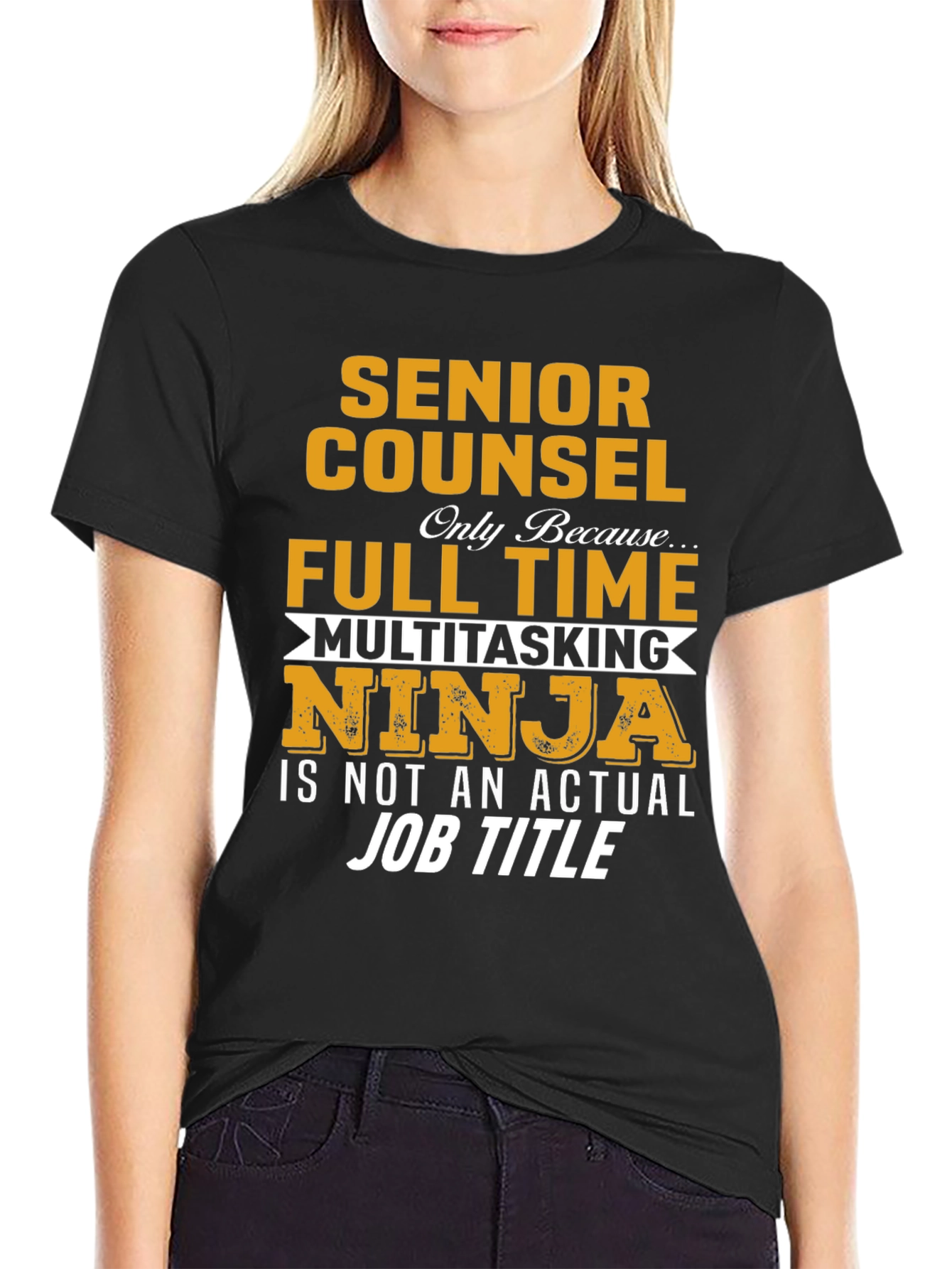 Senior Counsel Multitasking Ninja T-Shirt
