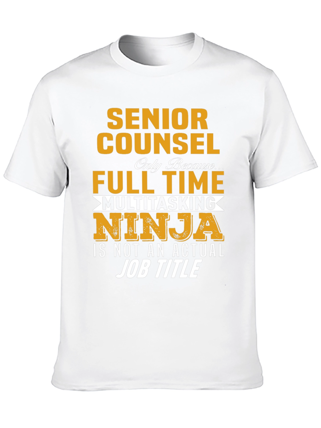 Senior Counsel Multitasking Ninja T-Shirt