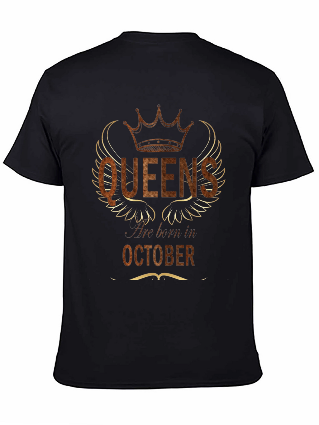 Queens Born In October T-Shirt