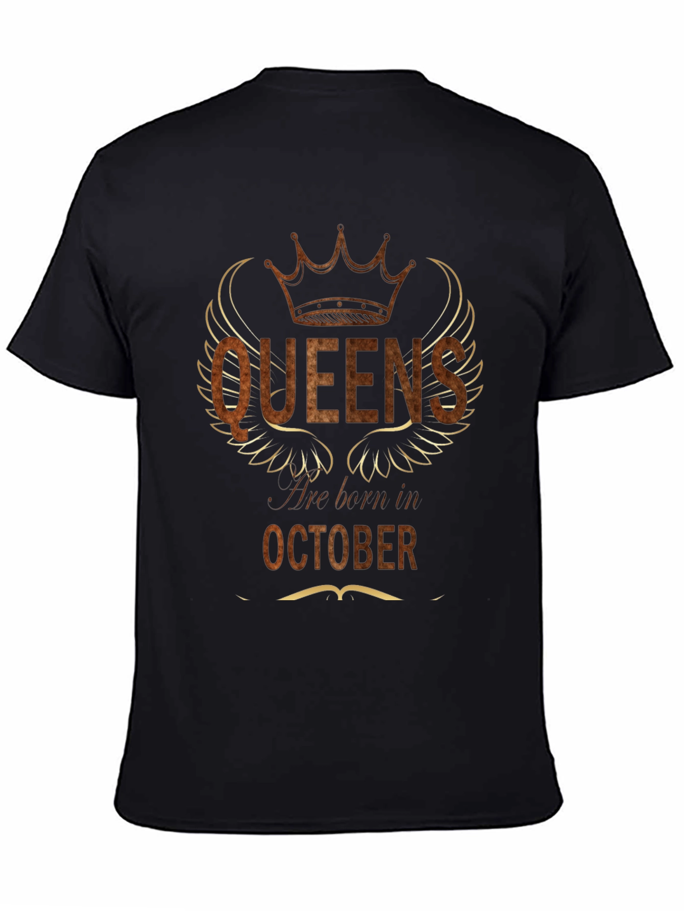 Queens Born In October T-Shirt