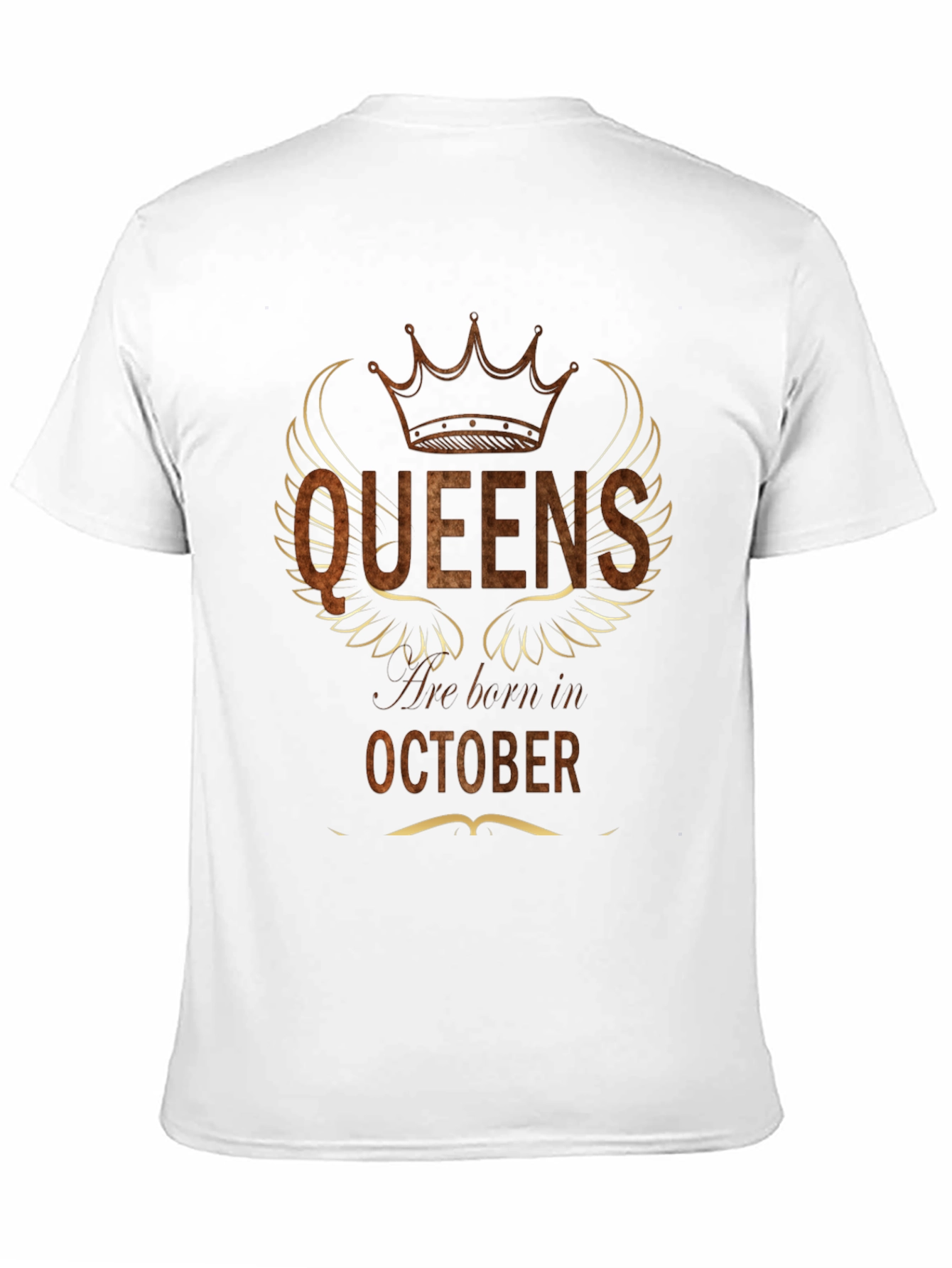 Queens Born In October T-Shirt