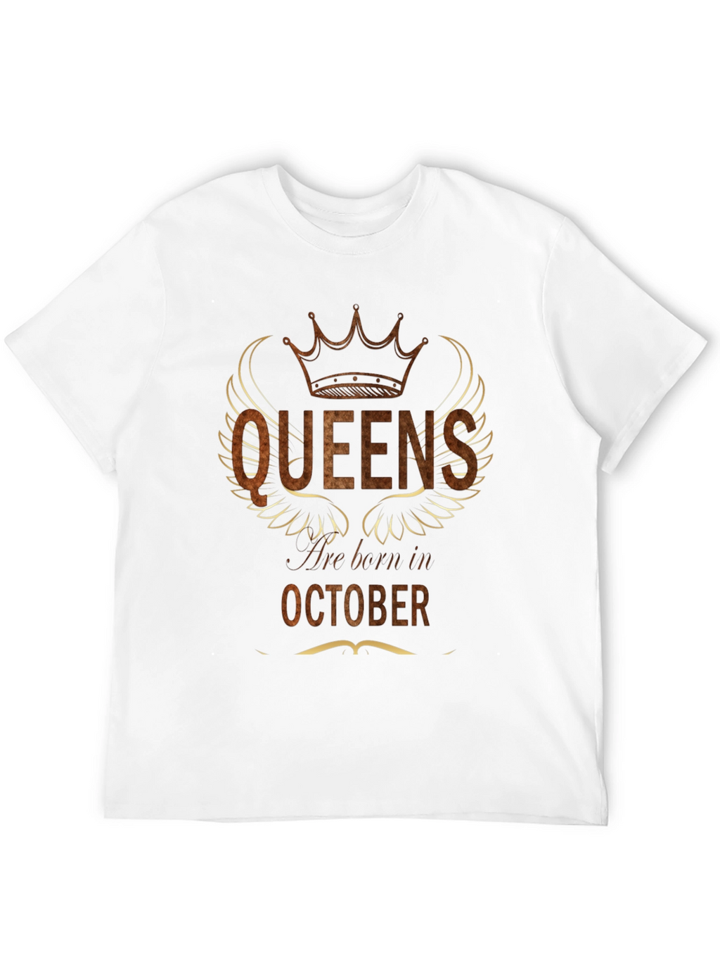 Queens Born In October T-Shirt