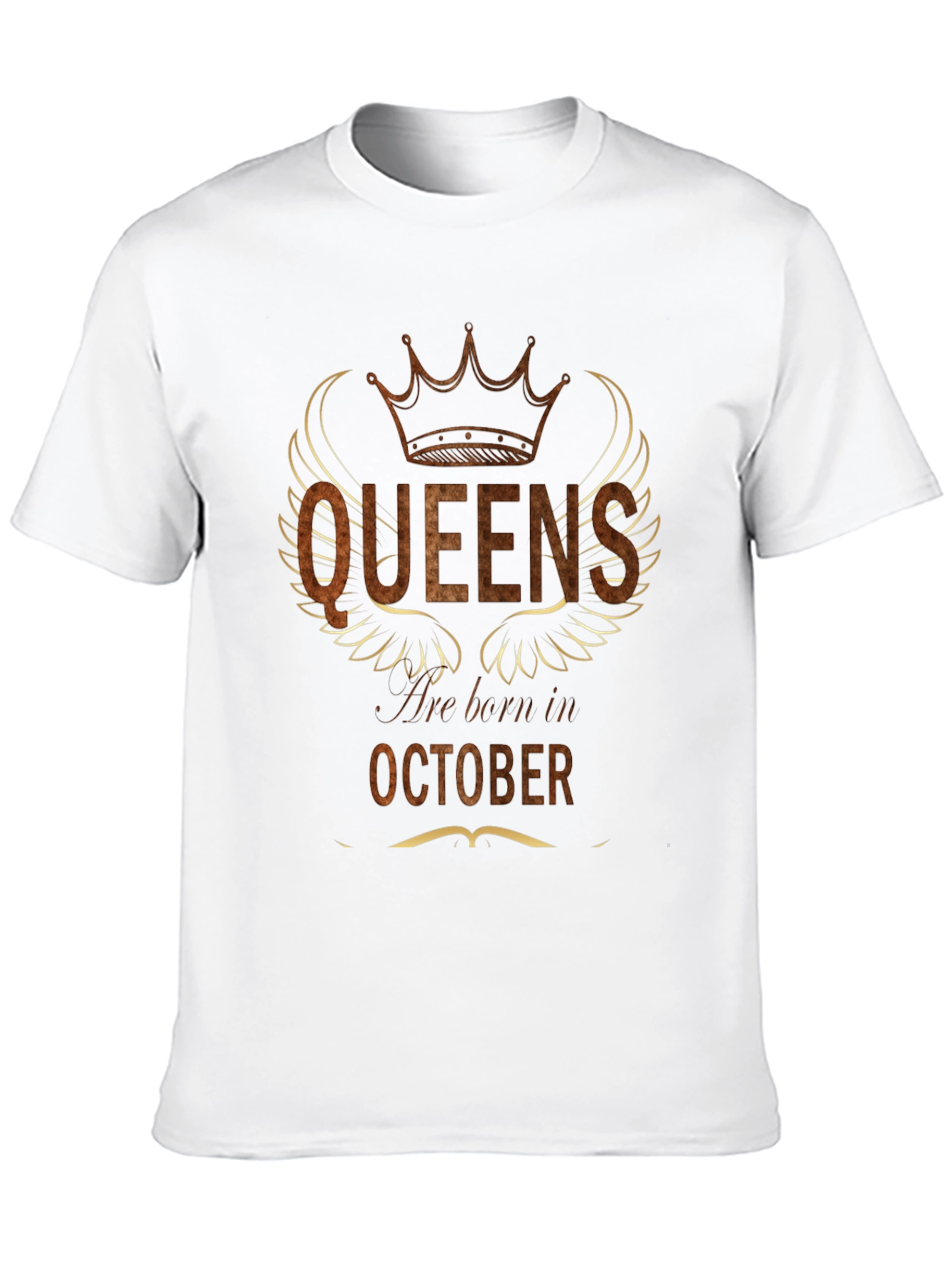 Queens Born In October T-Shirt