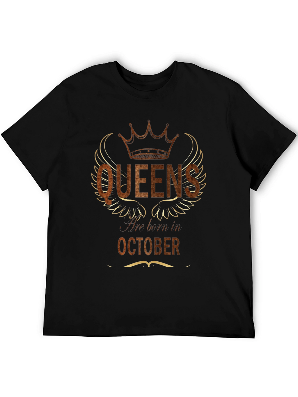 Queens Born In October T-Shirt