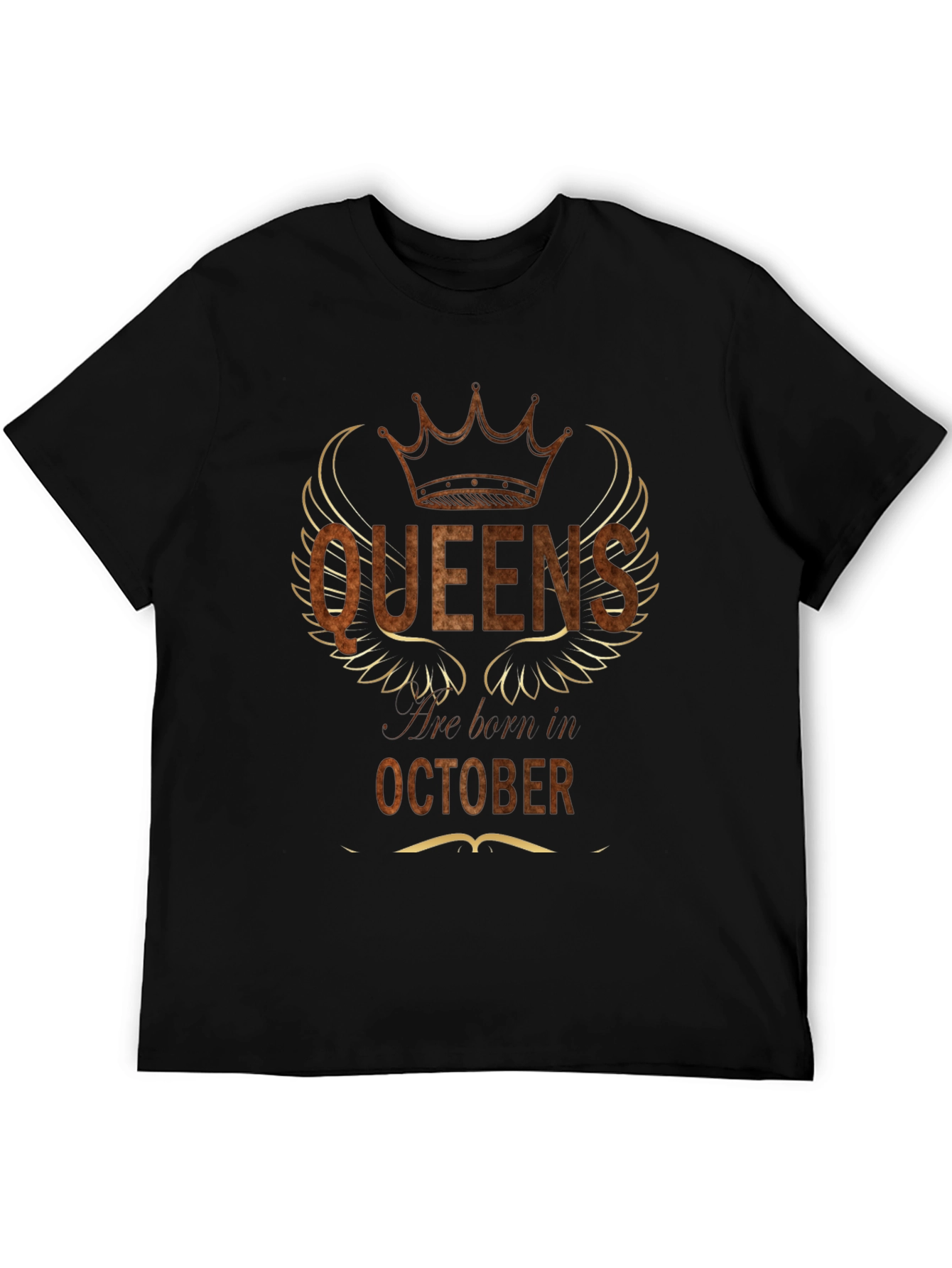 Queens Born In October T-Shirt