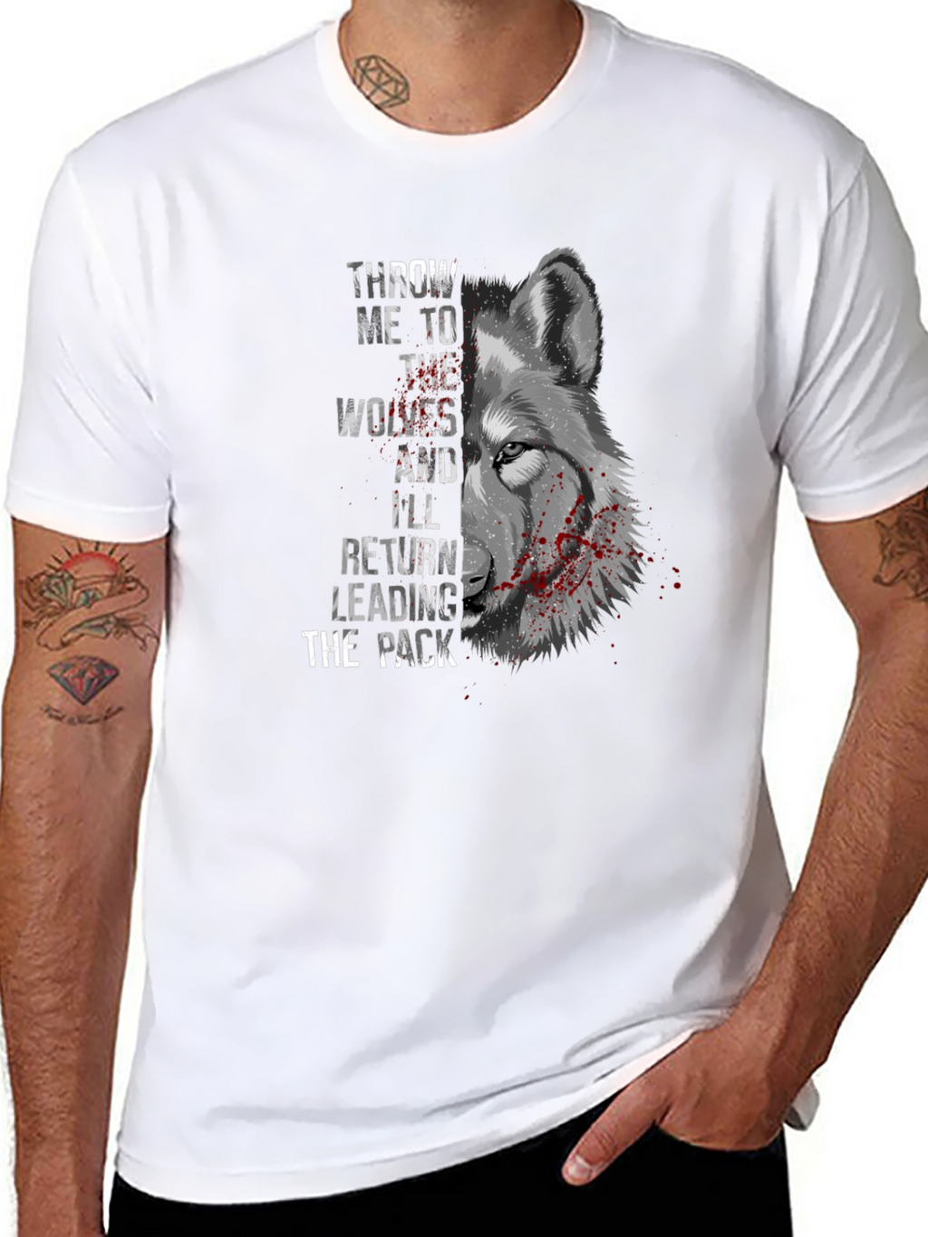 Wolf Pack Graphic T-Shirt
