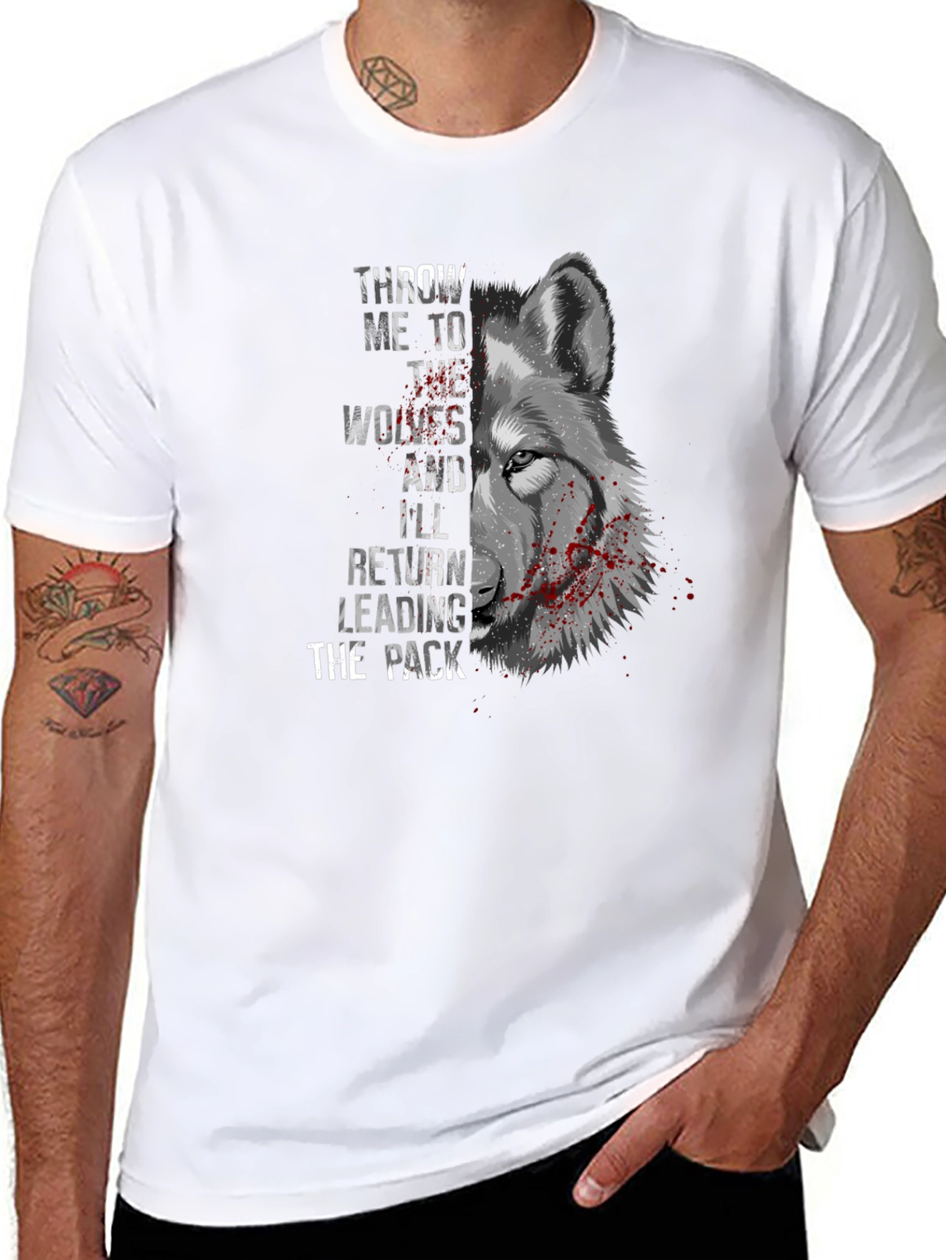 Wolf Pack Graphic T-Shirt
