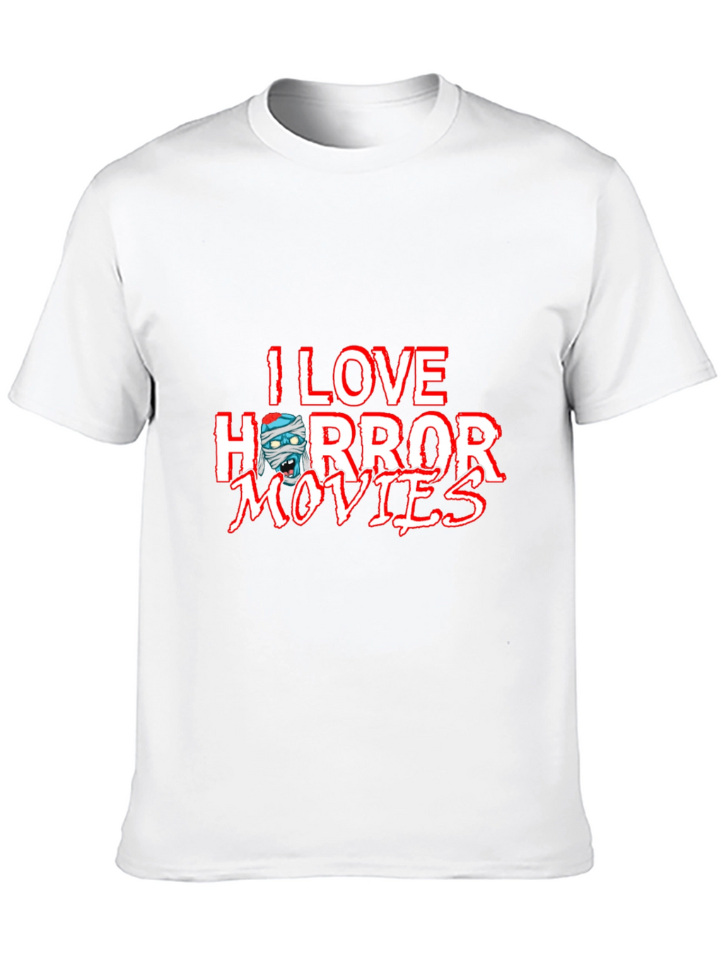 I Love Horror Movies Graphic Tee