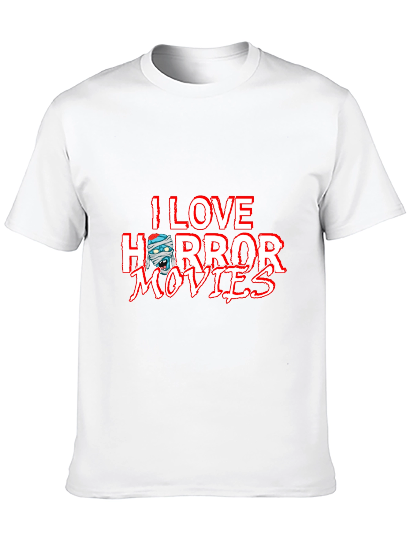I Love Horror Movies Graphic Tee