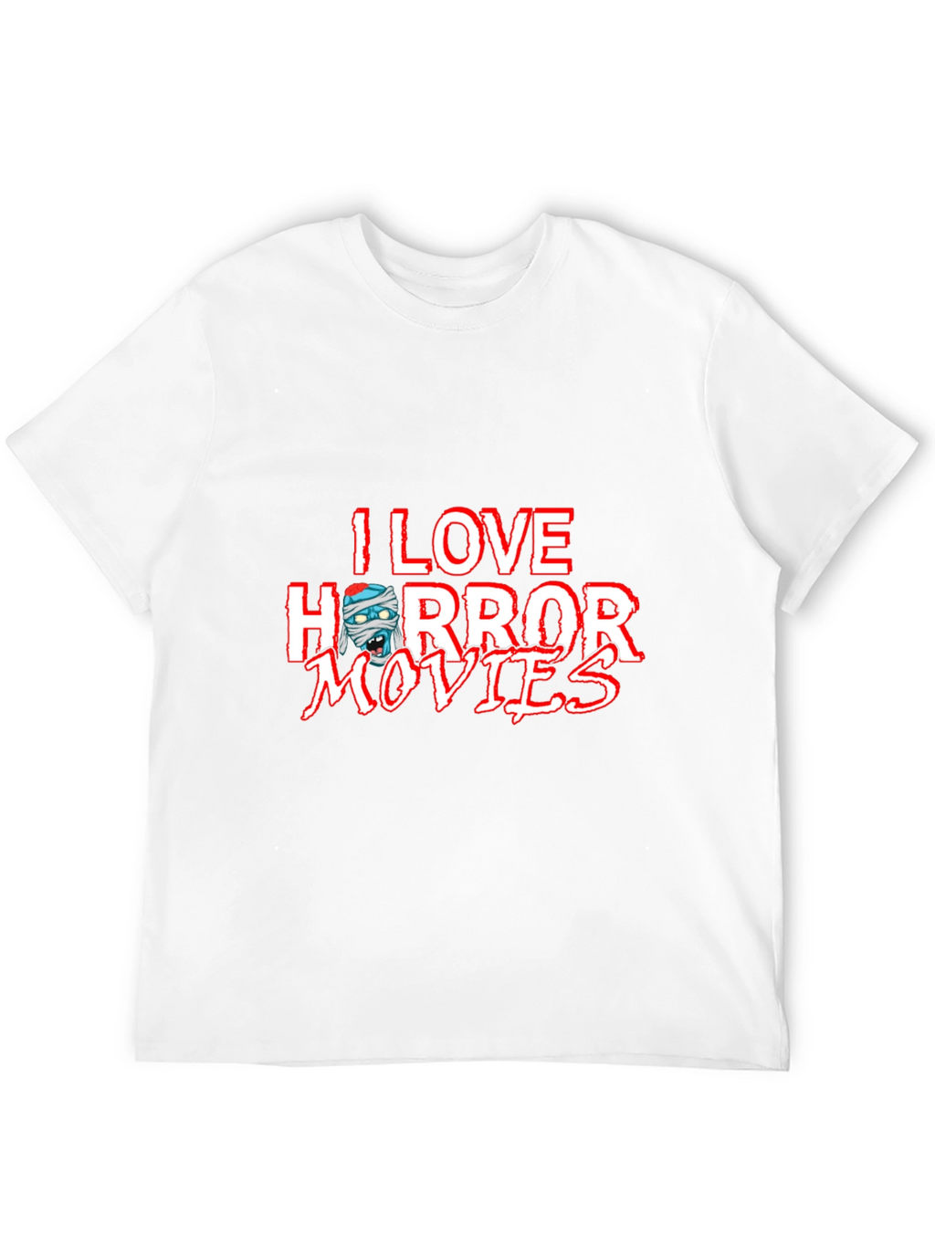 I Love Horror Movies Graphic Tee