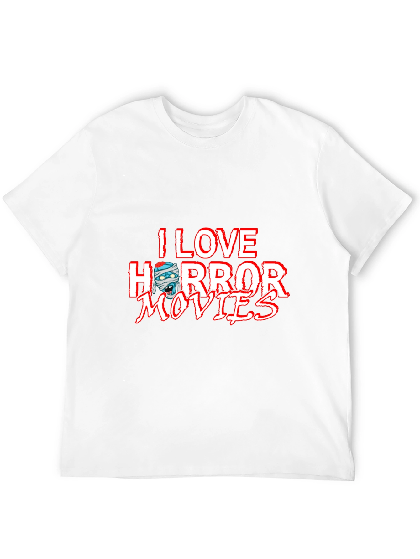 I Love Horror Movies Graphic Tee