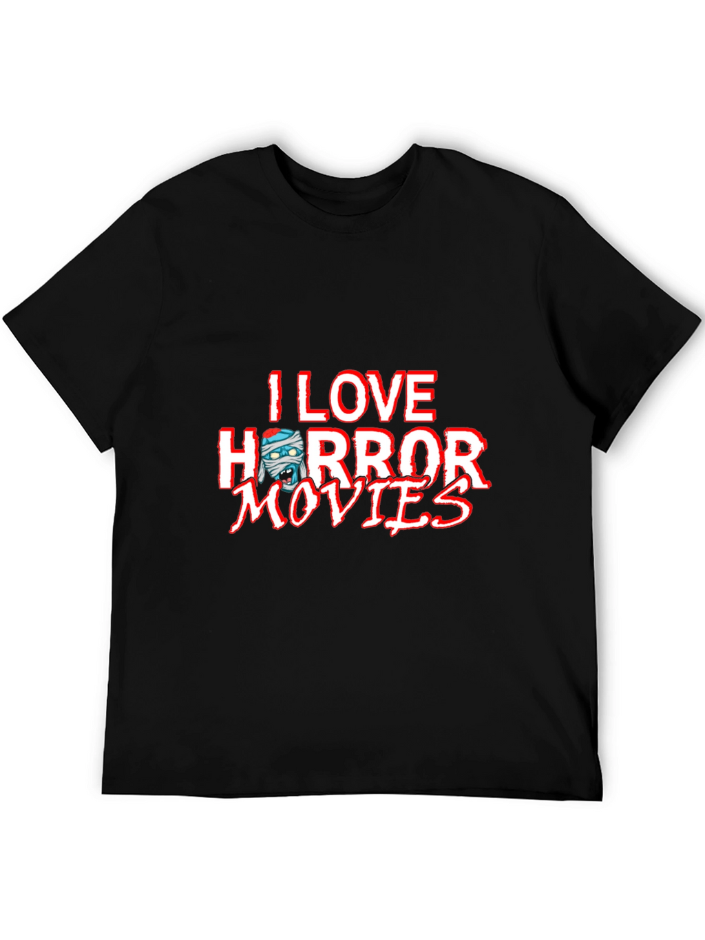 I Love Horror Movies Graphic Tee
