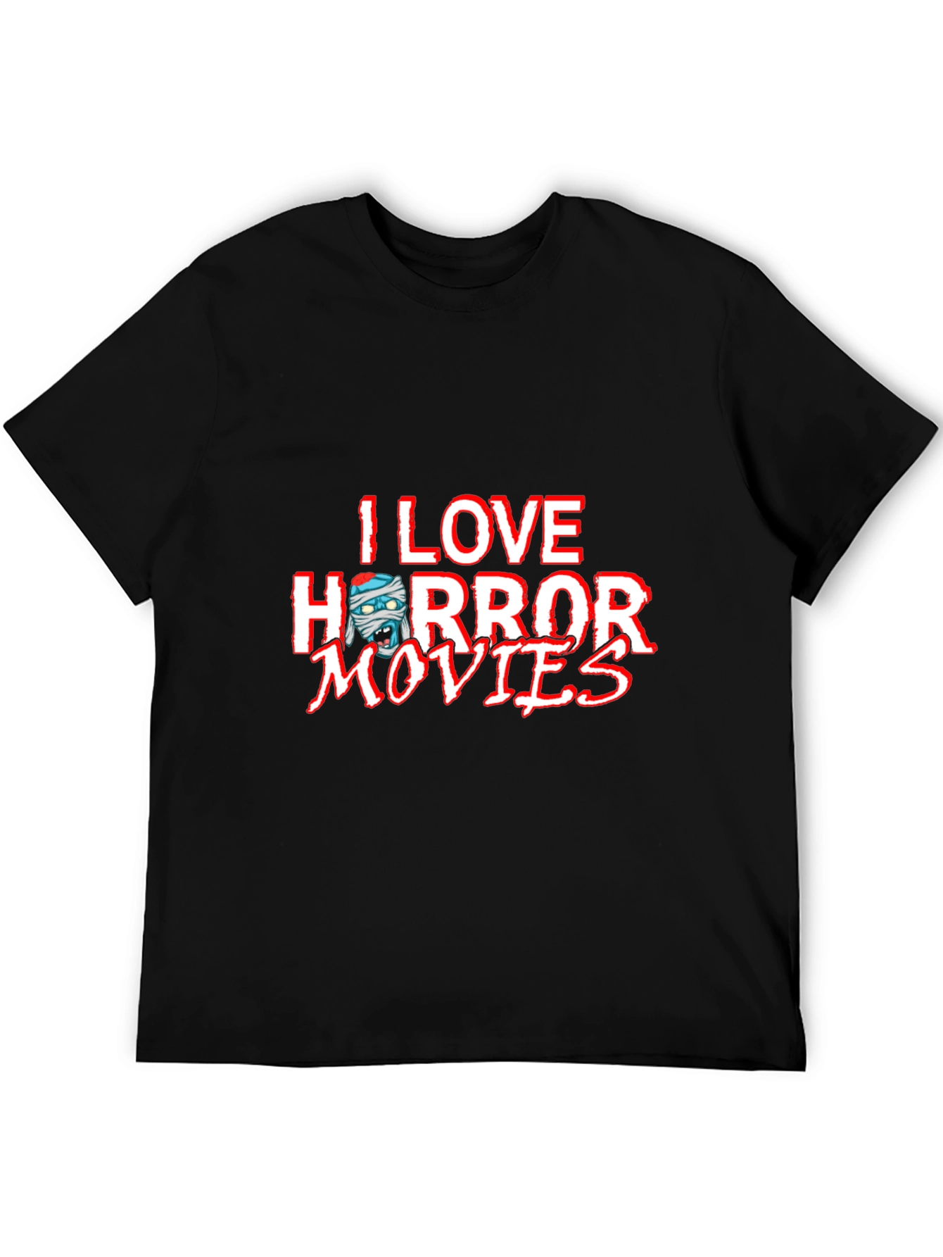 I Love Horror Movies Graphic Tee