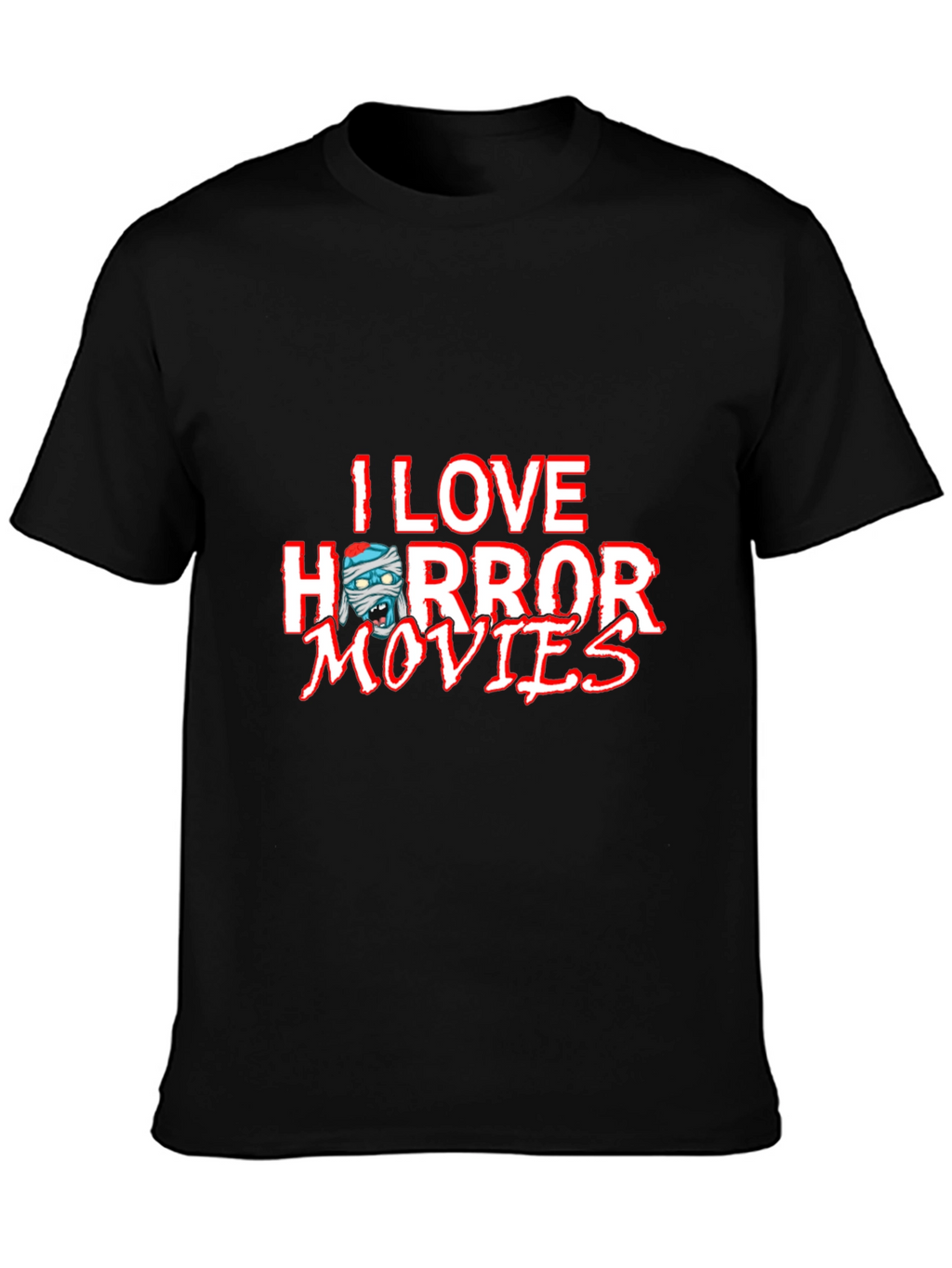 I Love Horror Movies Graphic Tee
