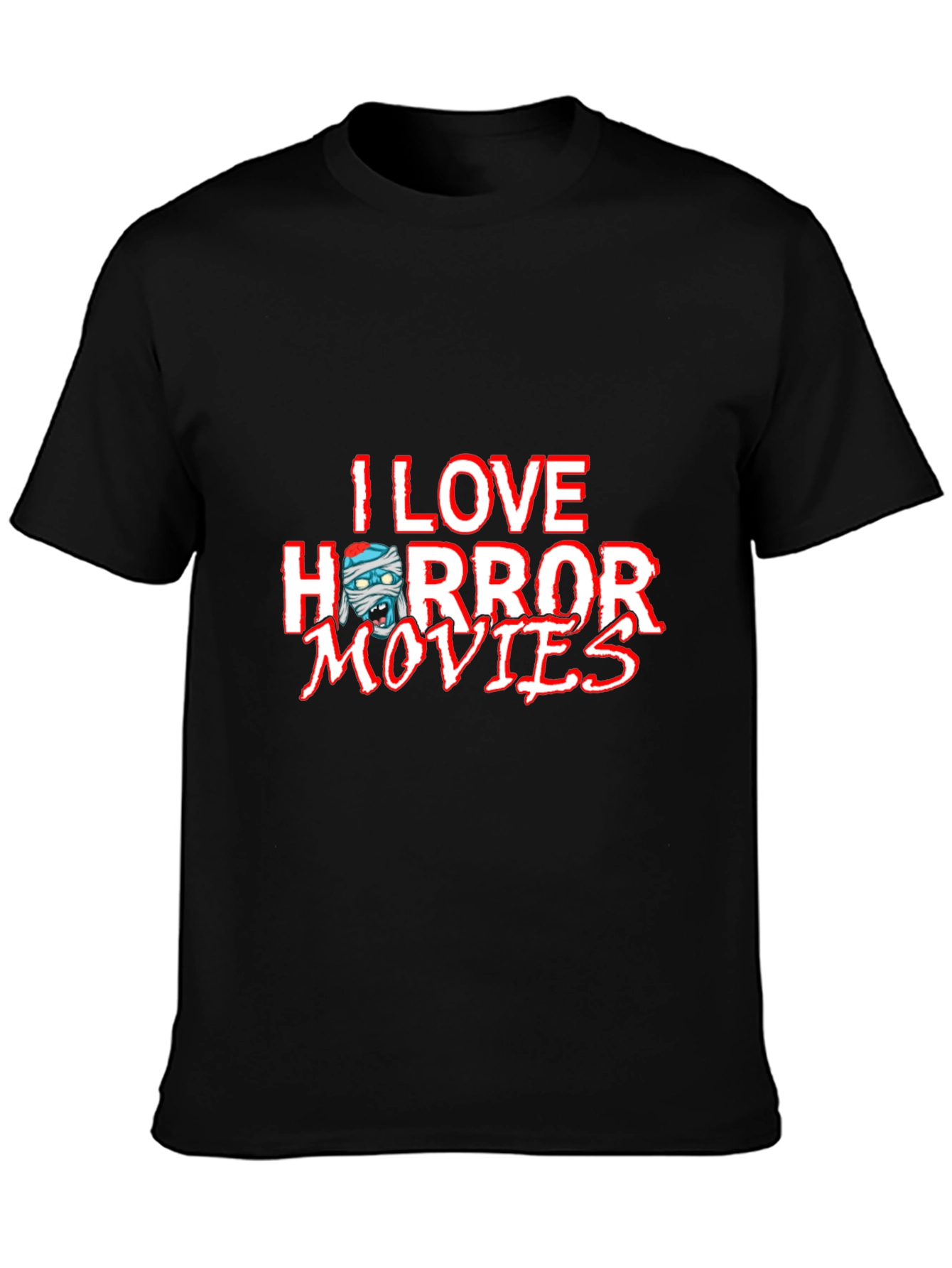 I Love Horror Movies Graphic Tee