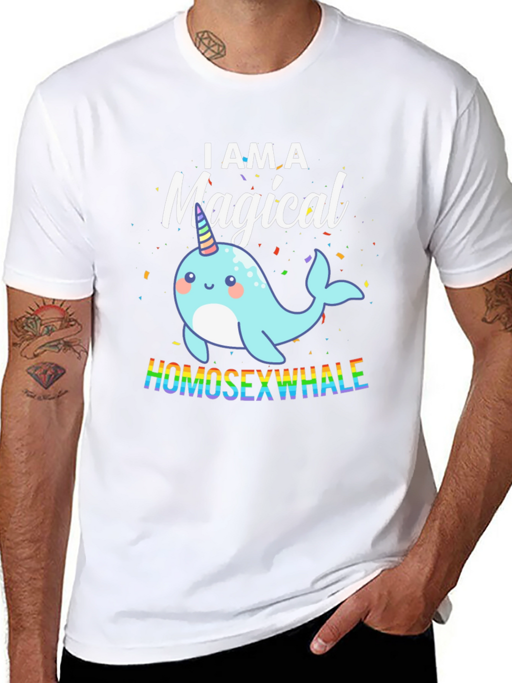Magical Homosexwhale T-Shirt