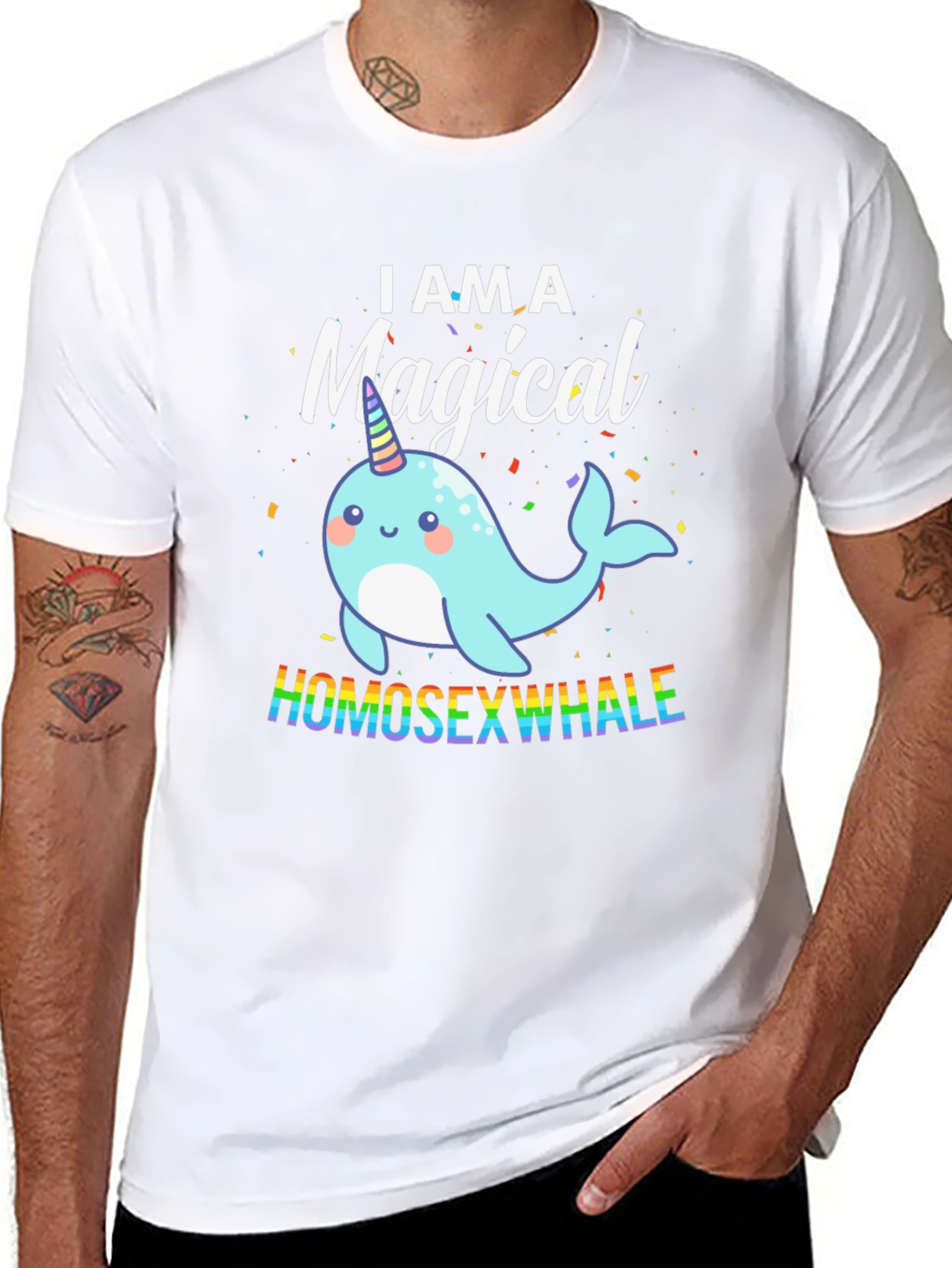 Magical Homosexwhale T-Shirt