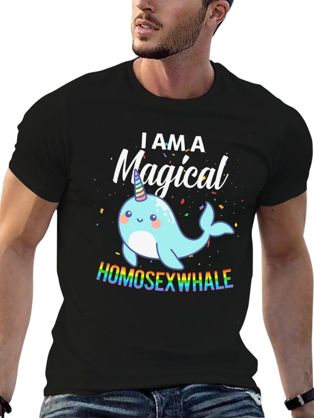 Magical Homosexwhale T-Shirt