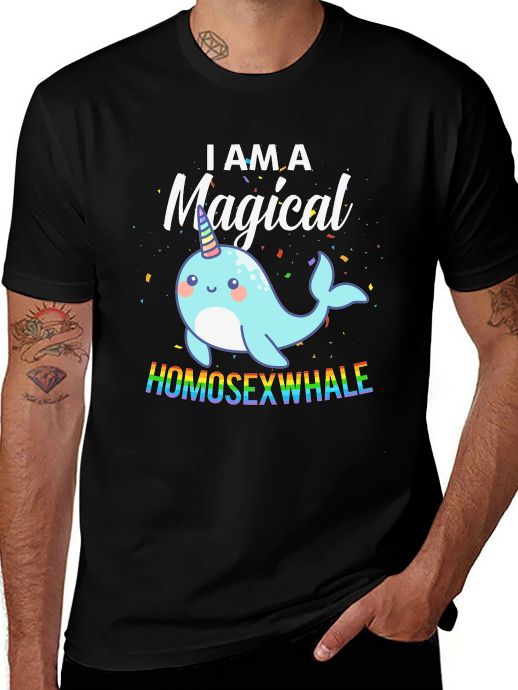 Magical Homosexwhale T-Shirt