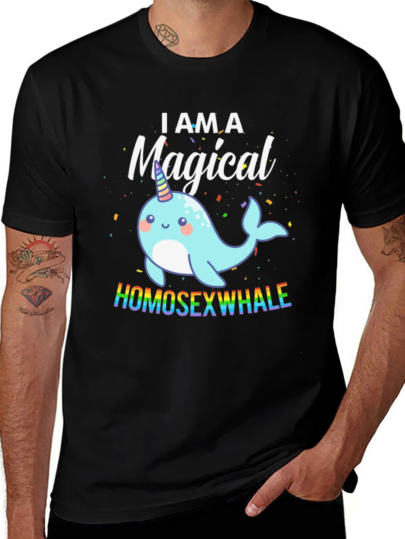 Magical Homosexwhale T-Shirt