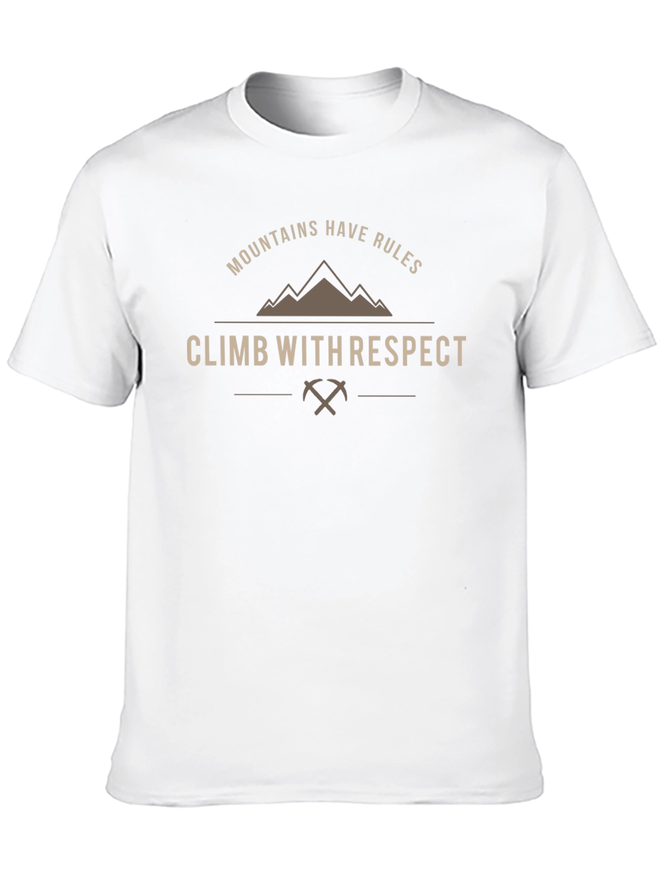 Mountains Have Rules Climb with Respect T-Shirt