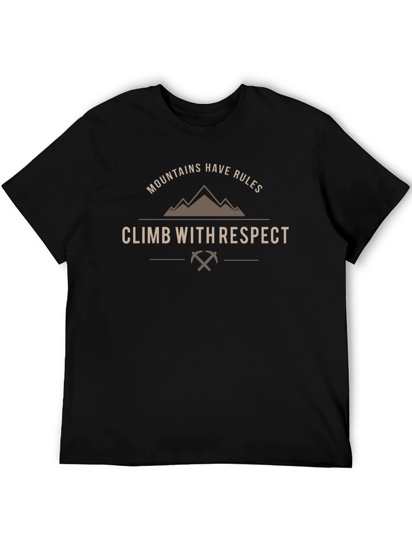 Mountains Have Rules Climb with Respect T-Shirt