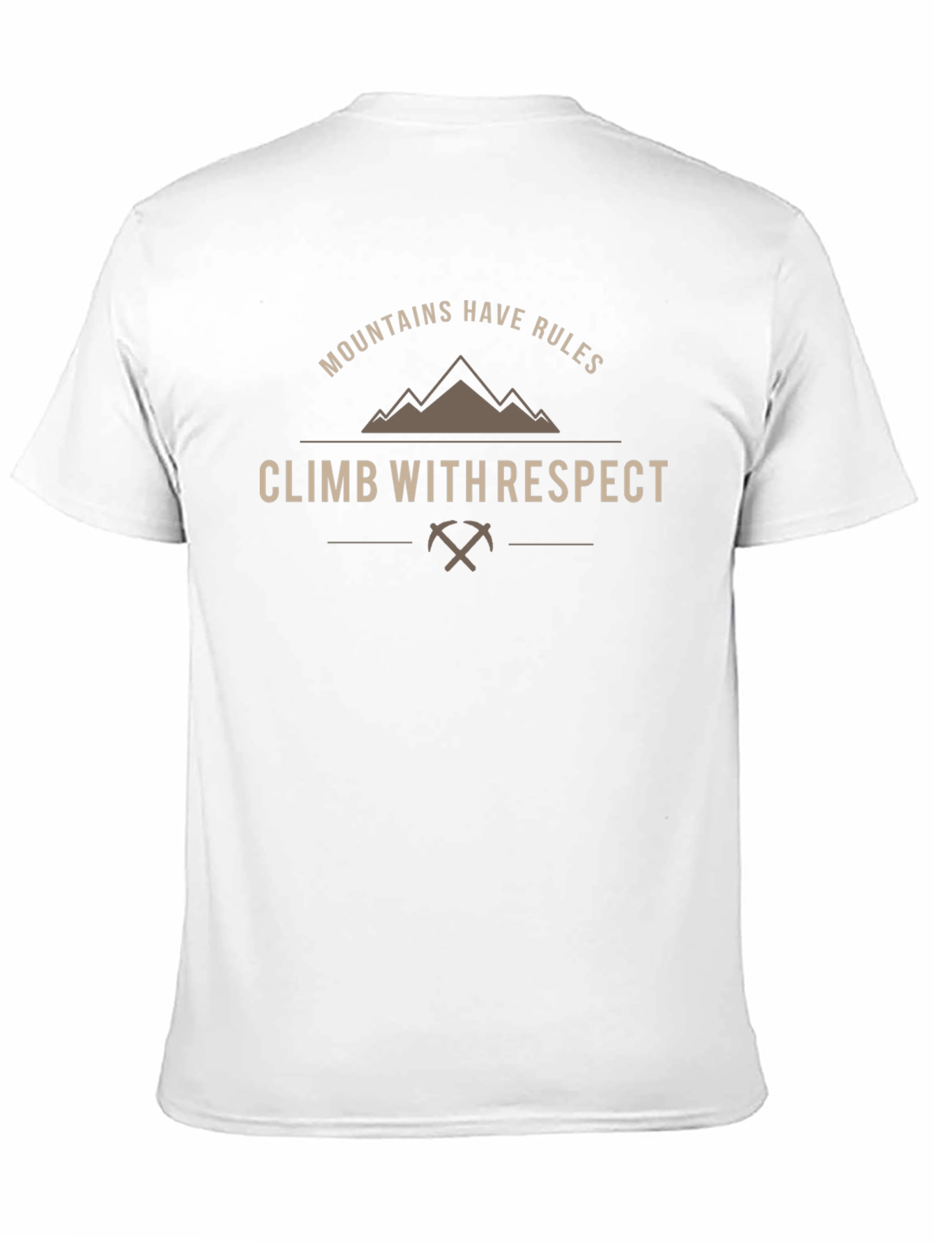 Mountains Have Rules Climb with Respect T-Shirt