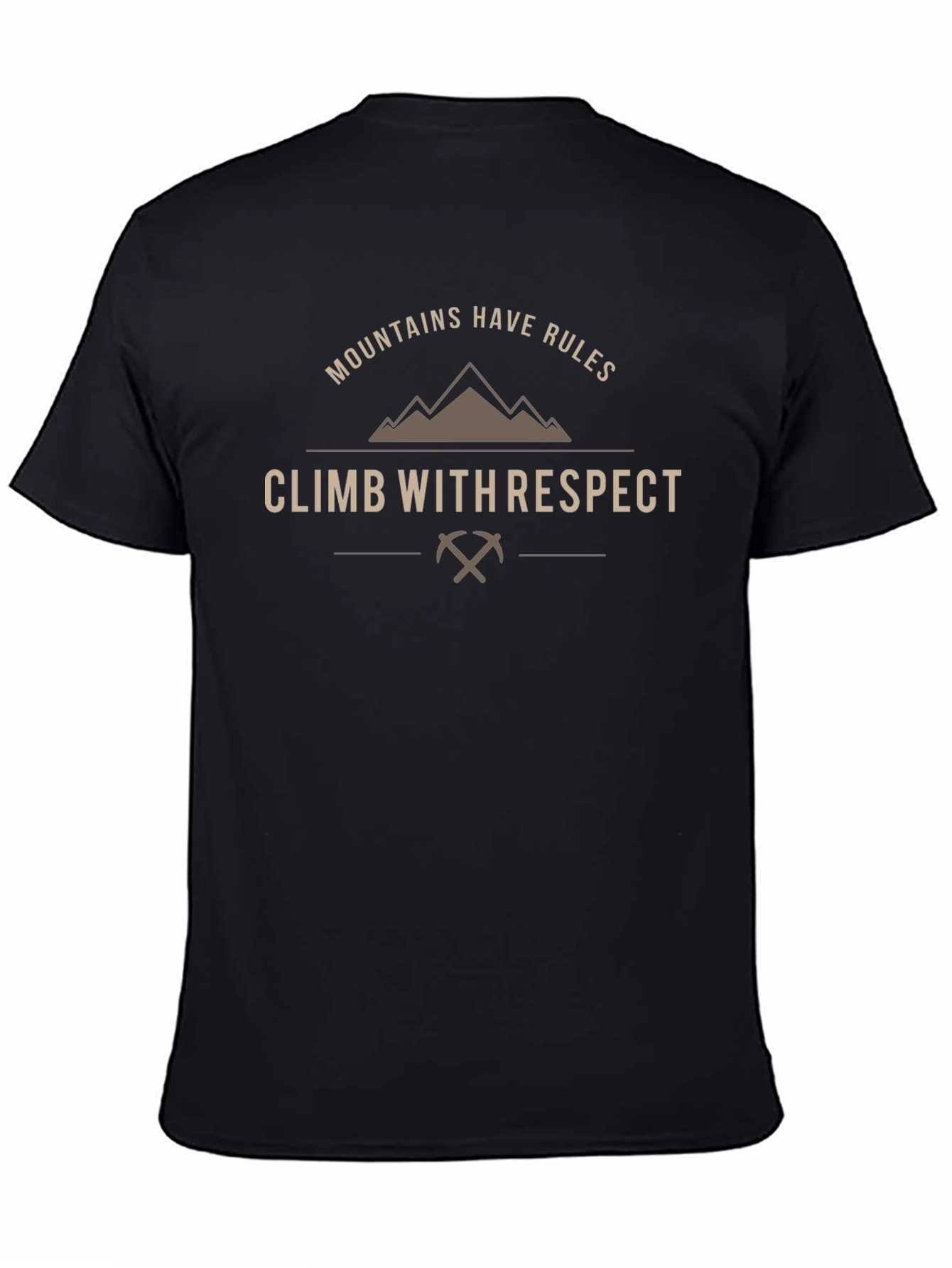 Mountains Have Rules Climb with Respect T-Shirt