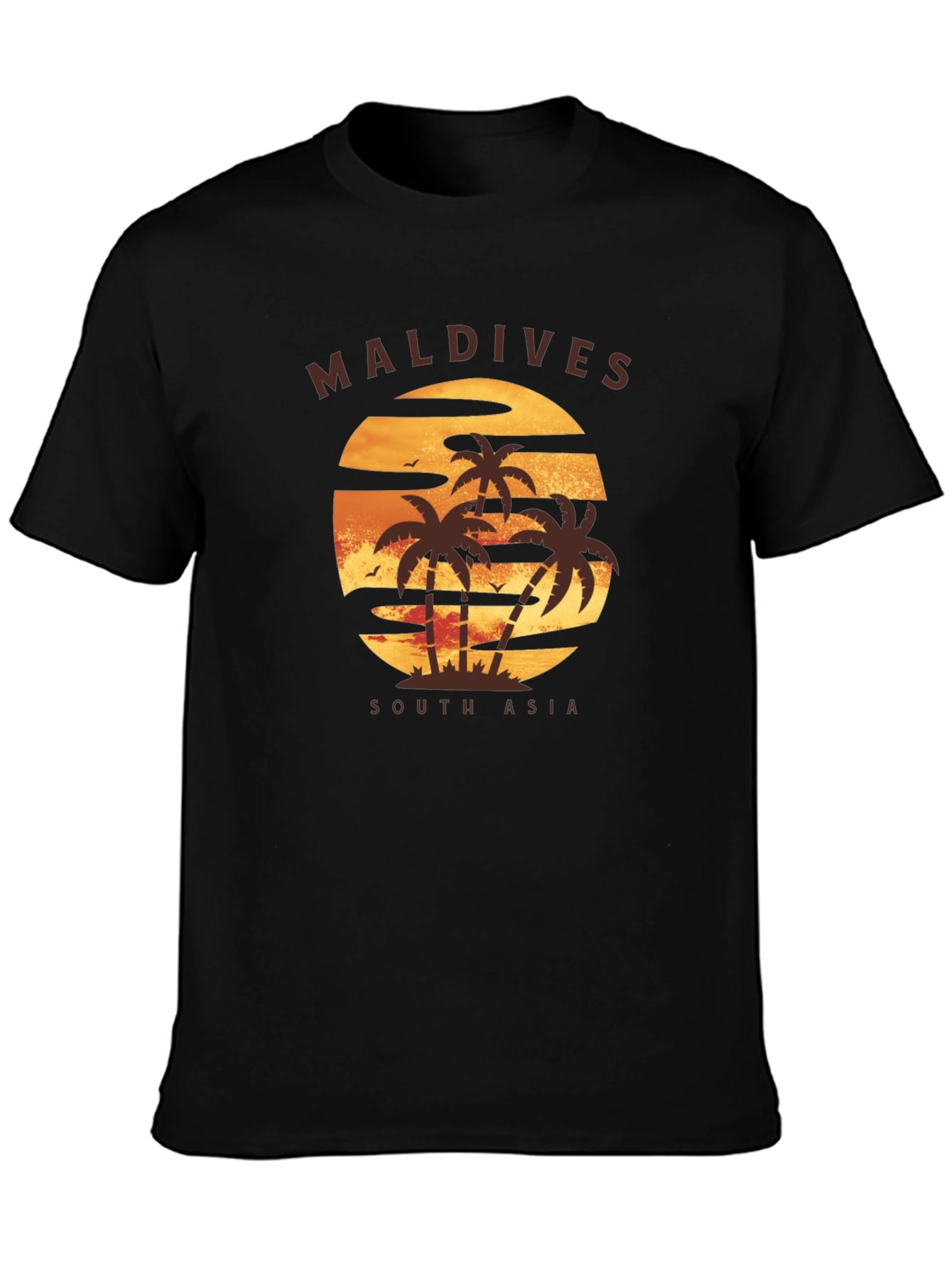 Maldives South Asia Graphic T-Shirt