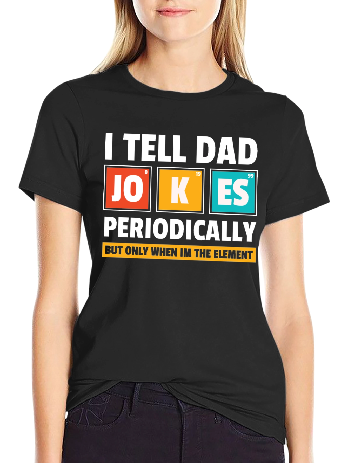 Dad Jokes Periodically T-Shirt Science Humor