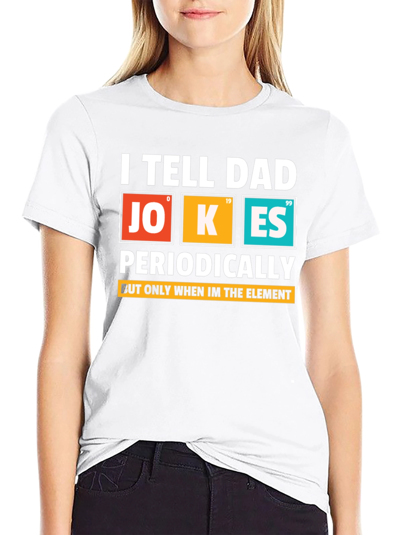 Dad Jokes Periodically T-Shirt Science Humor
