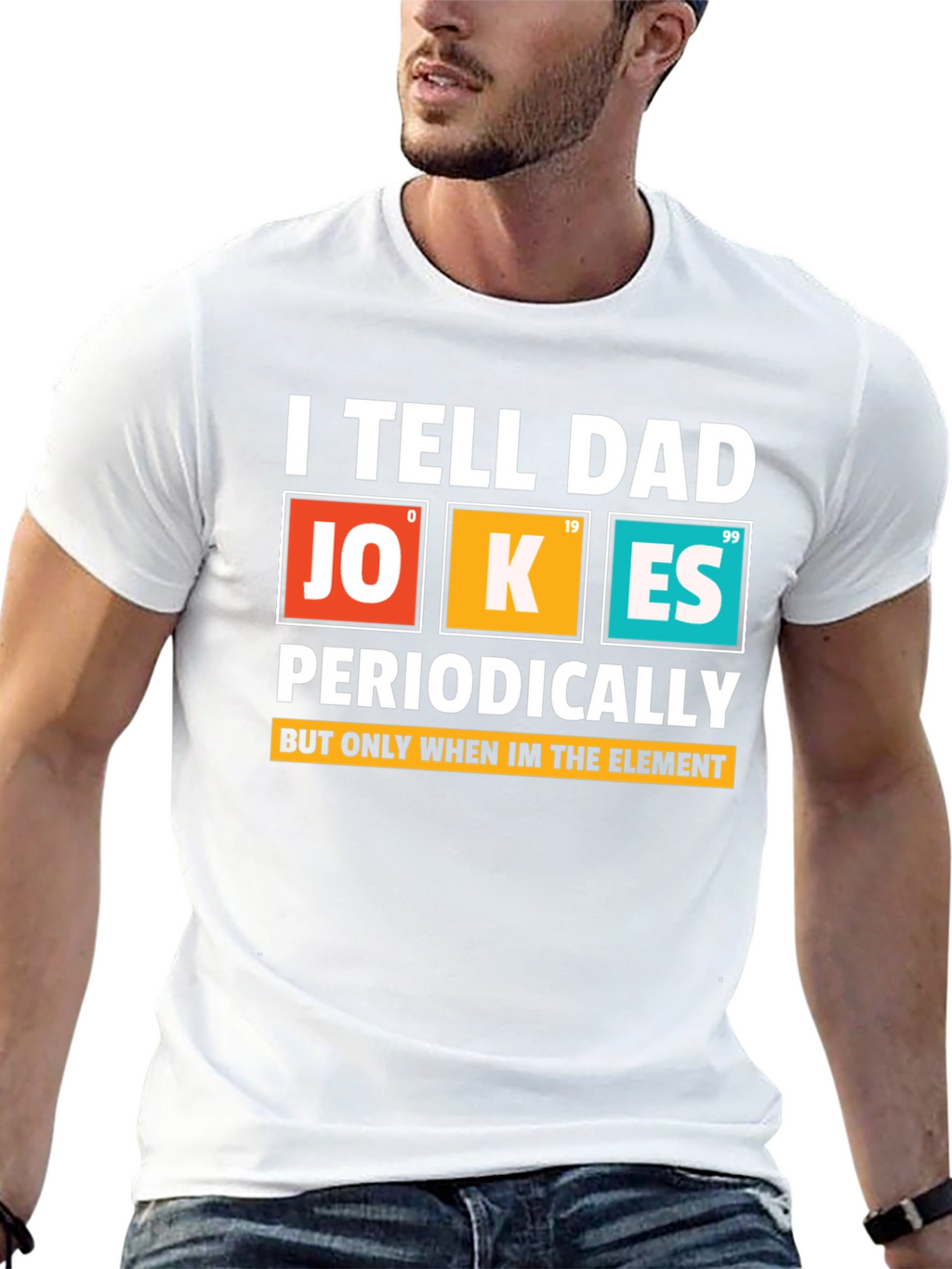 Dad Jokes Periodically T-Shirt Science Humor