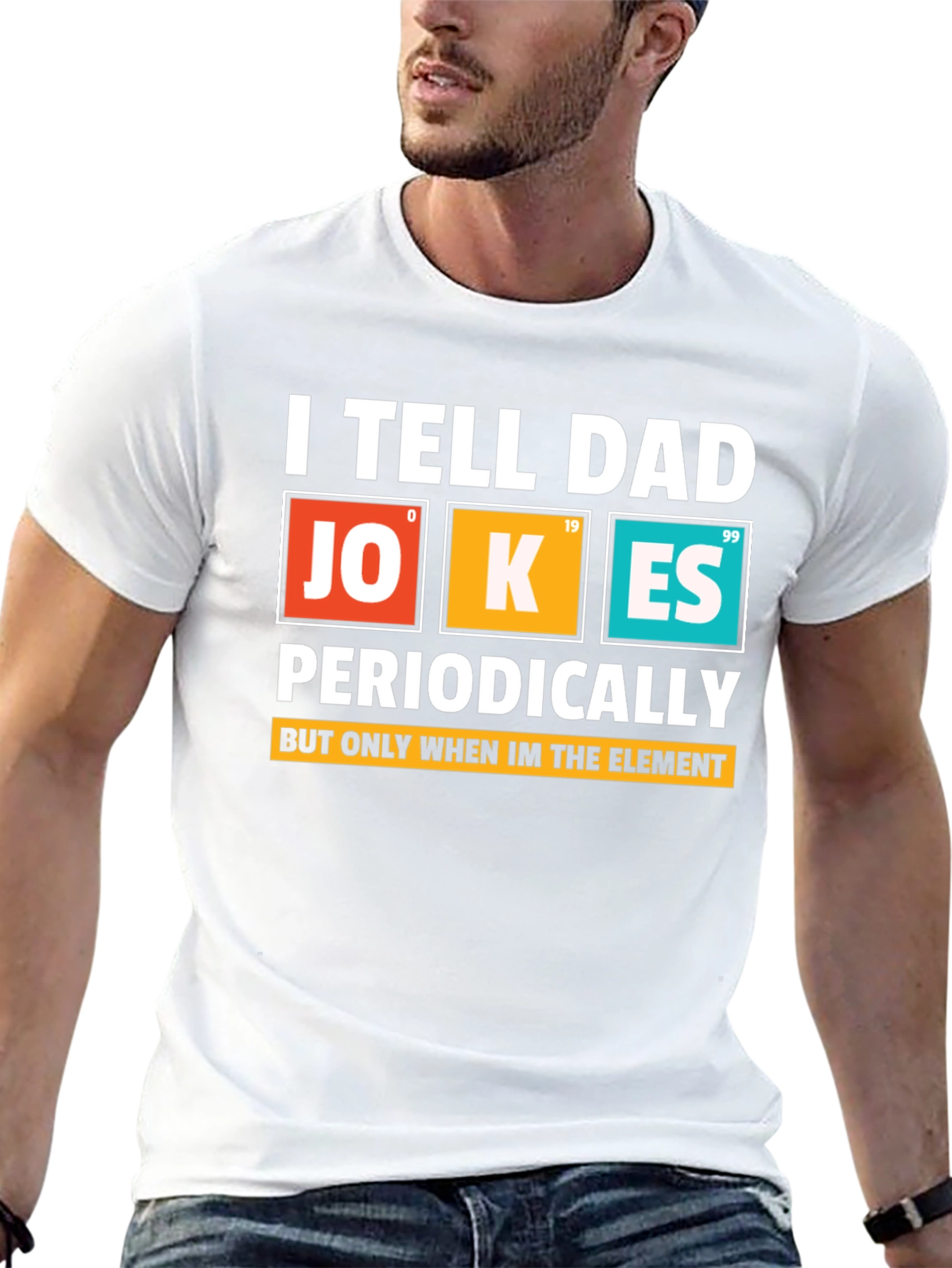 Dad Jokes Periodically T-Shirt Science Humor