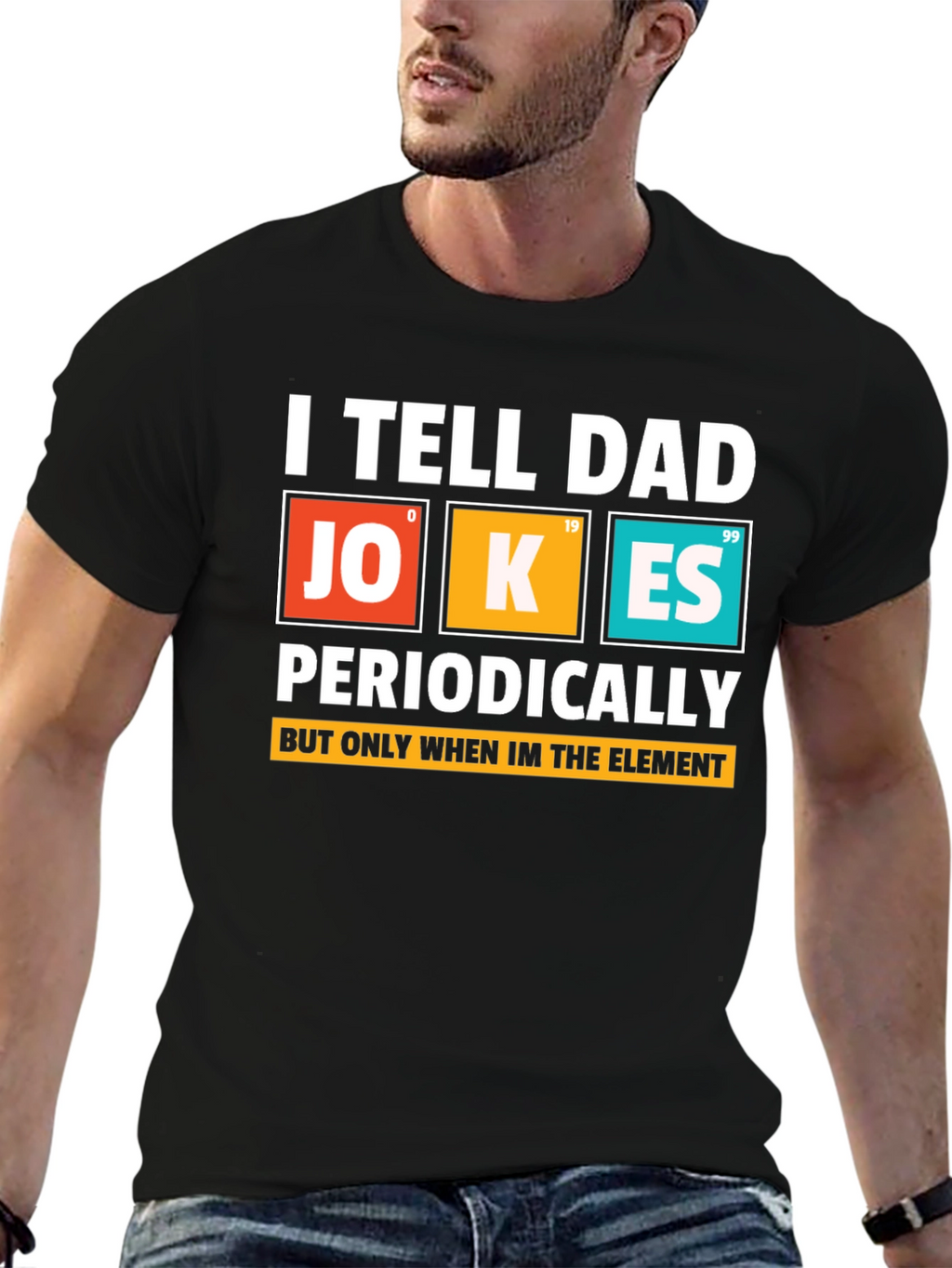 Dad Jokes Periodically T-Shirt Science Humor