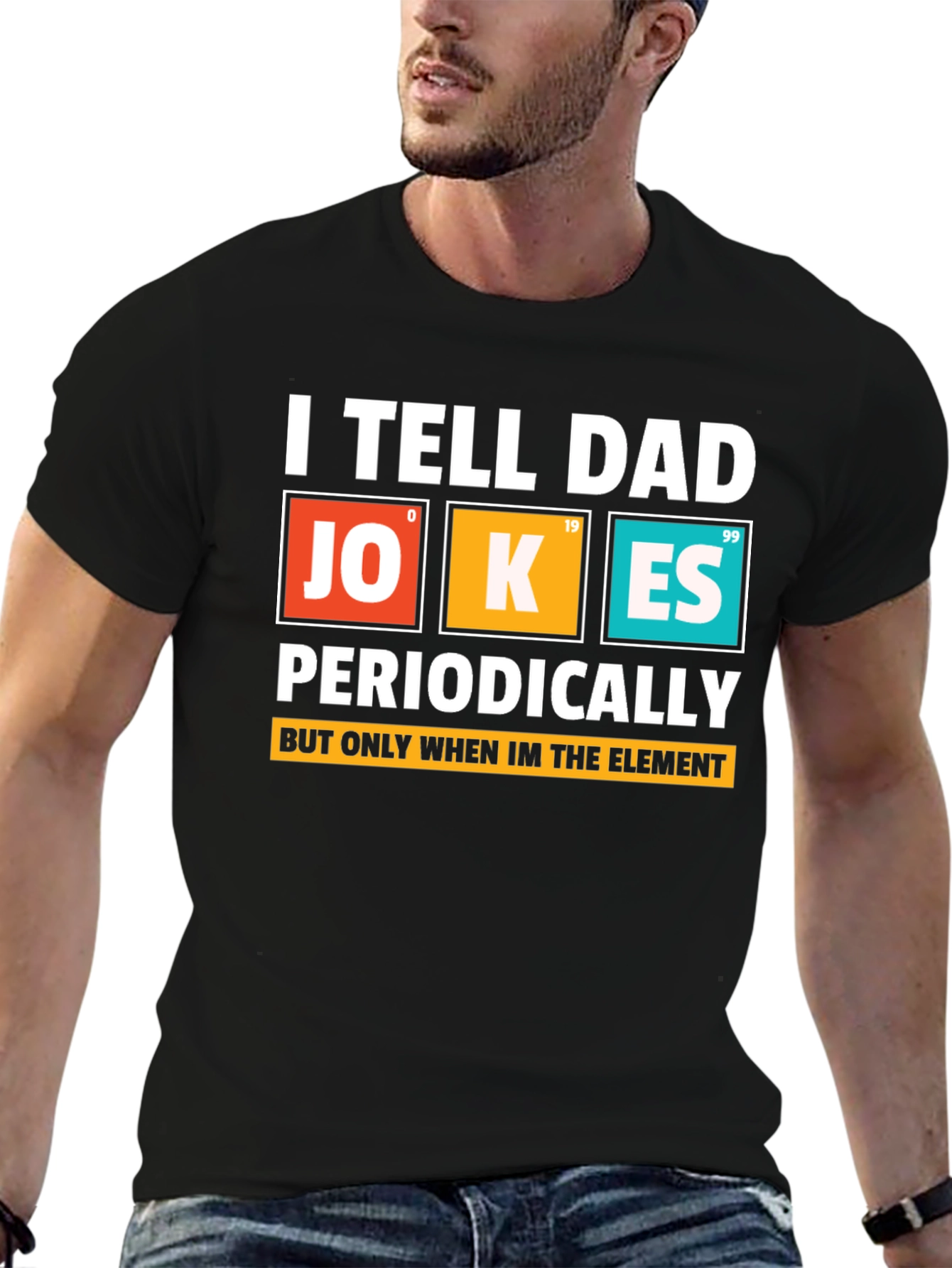 Dad Jokes Periodically T-Shirt Science Humor