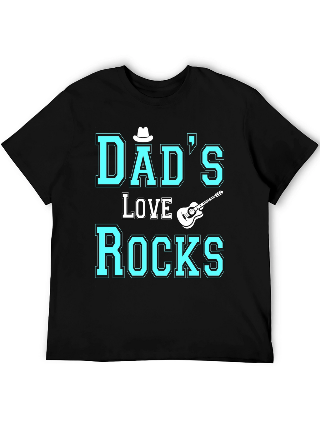 Dads Love Rocks T-Shirt - Fathers Day Gift