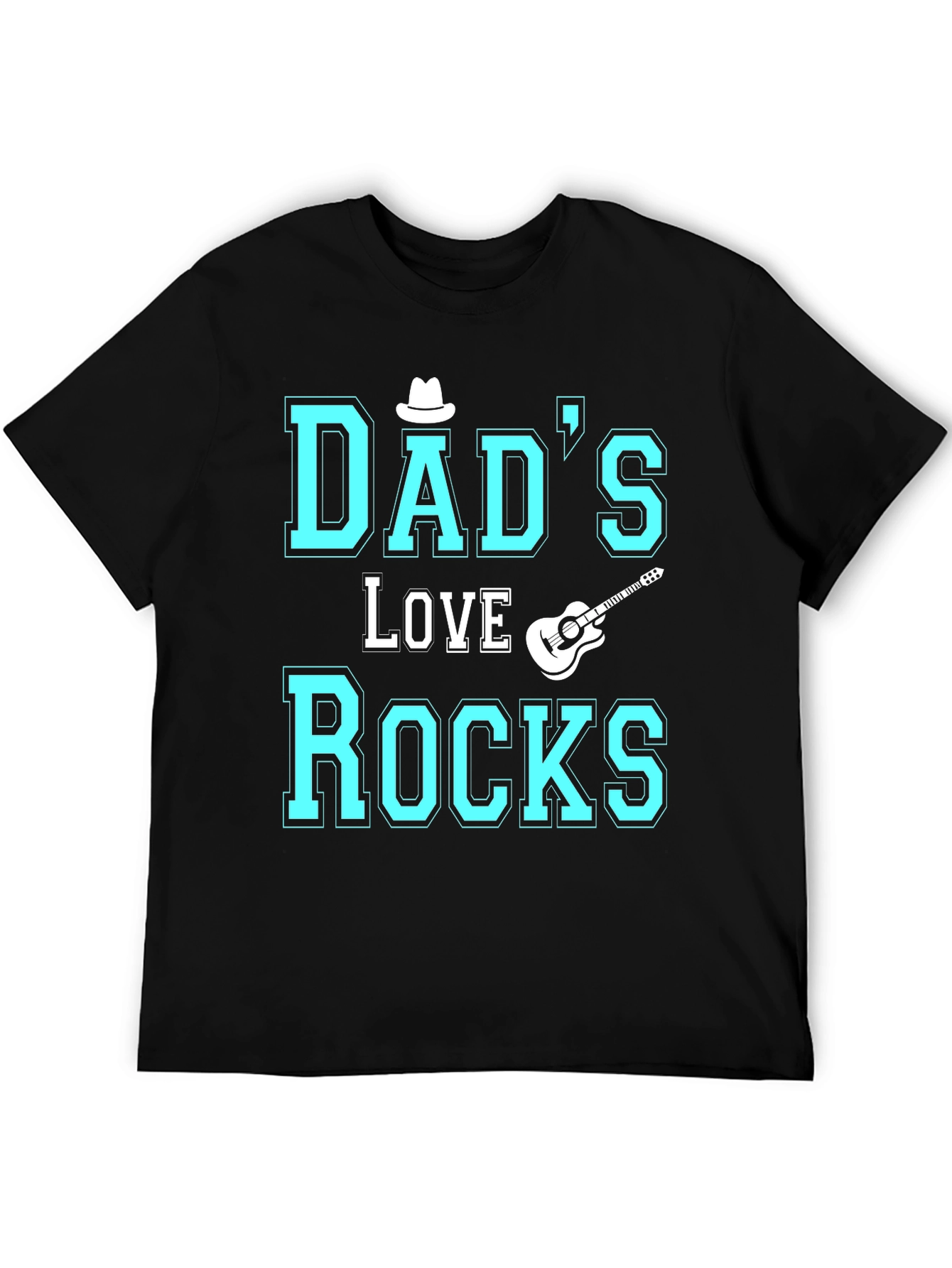 Dads Love Rocks T-Shirt - Fathers Day Gift