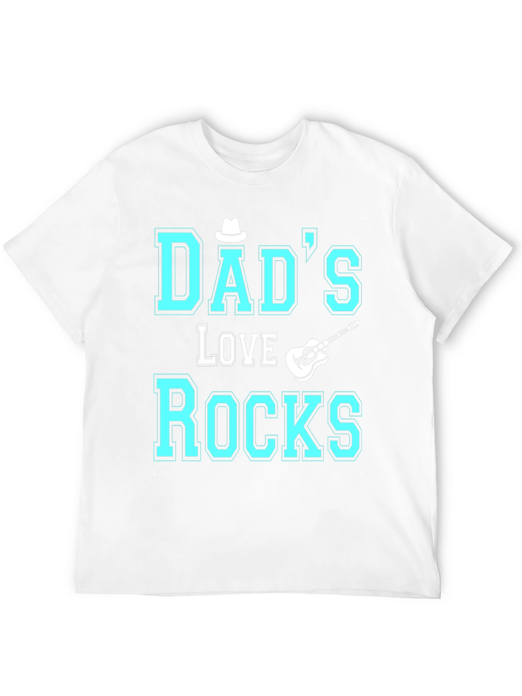Dads Love Rocks T-Shirt - Fathers Day Gift