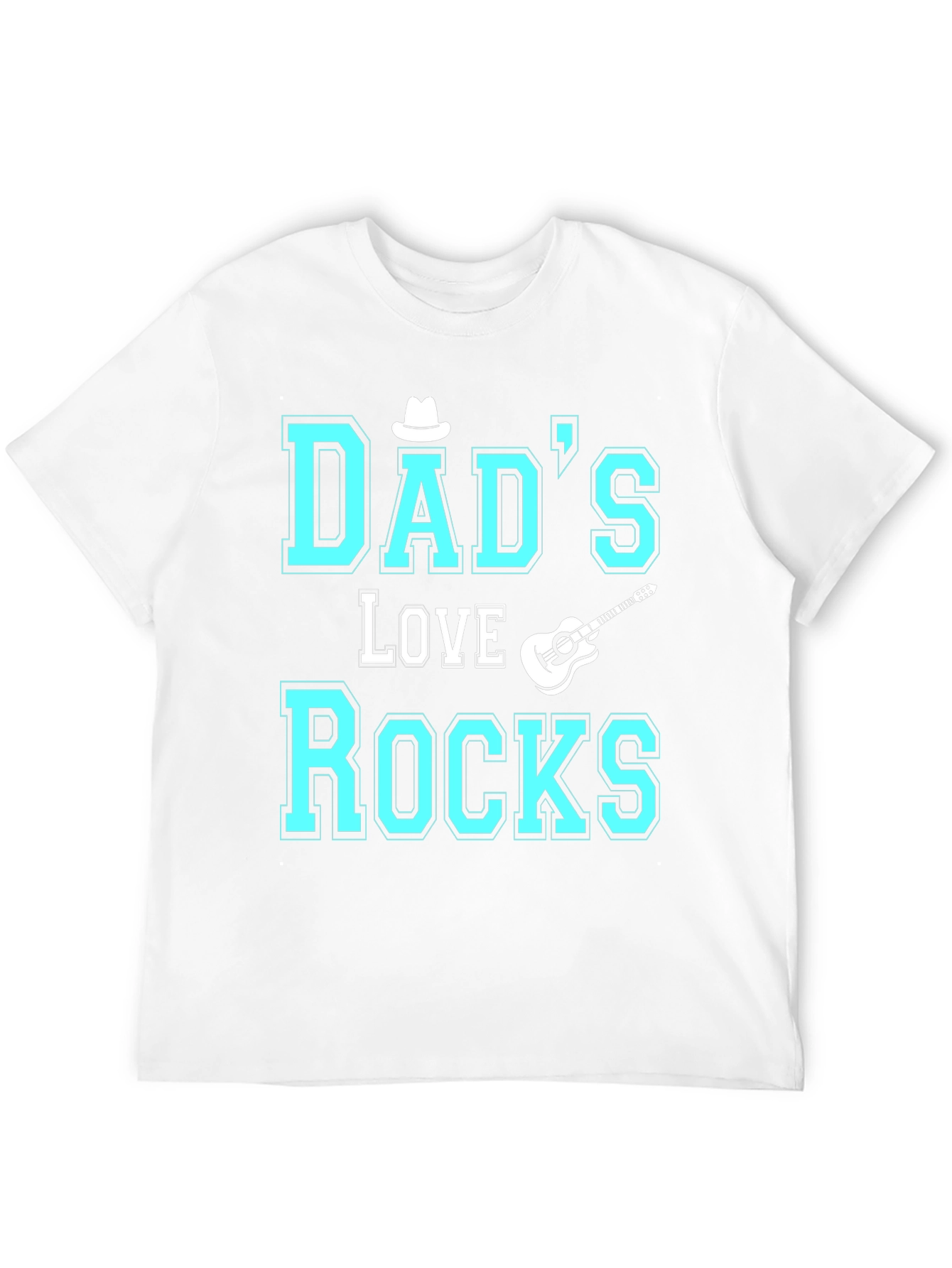 Dads Love Rocks T-Shirt - Fathers Day Gift